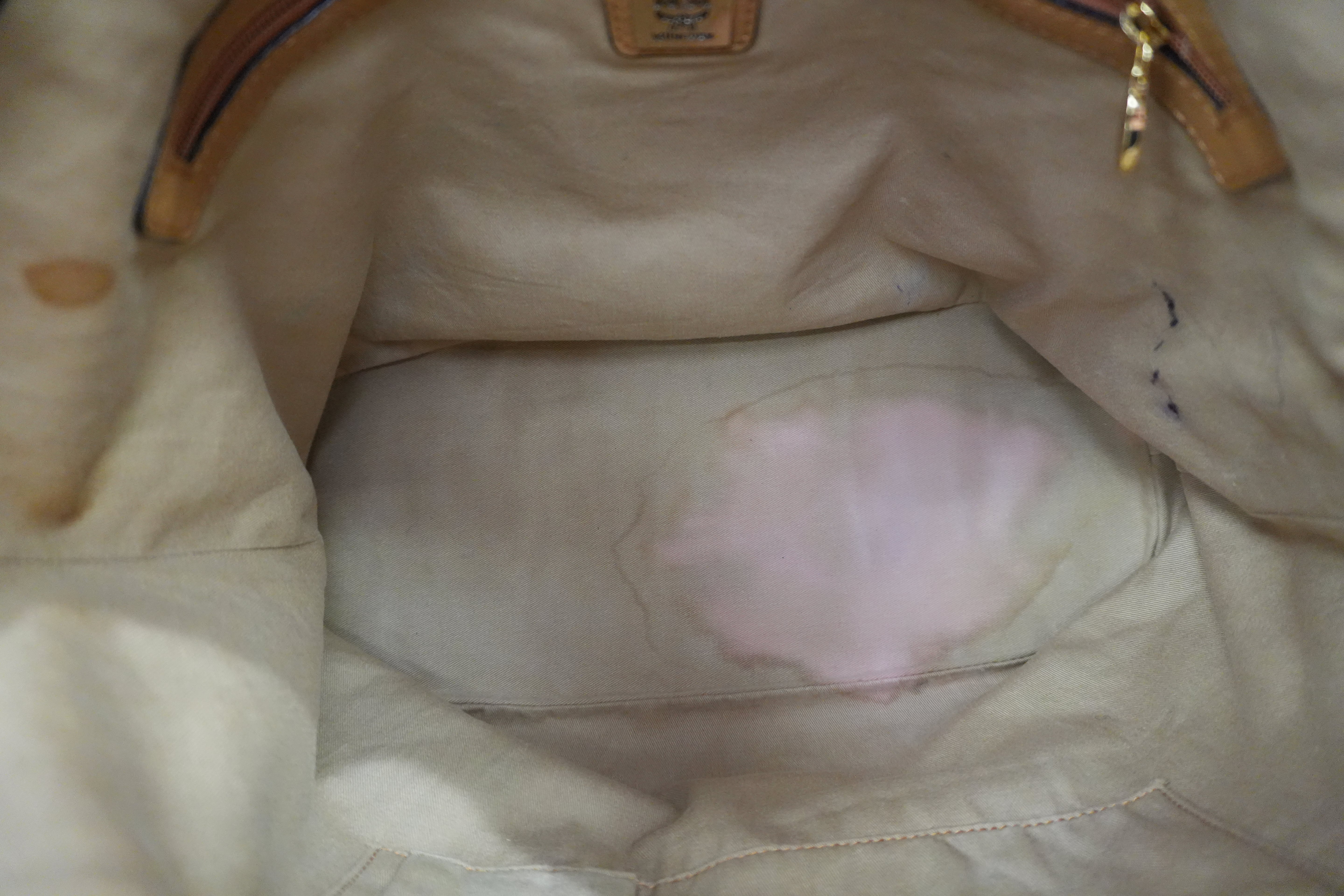 Pre-owned MCM Hobo Shoulder Bag Cognac