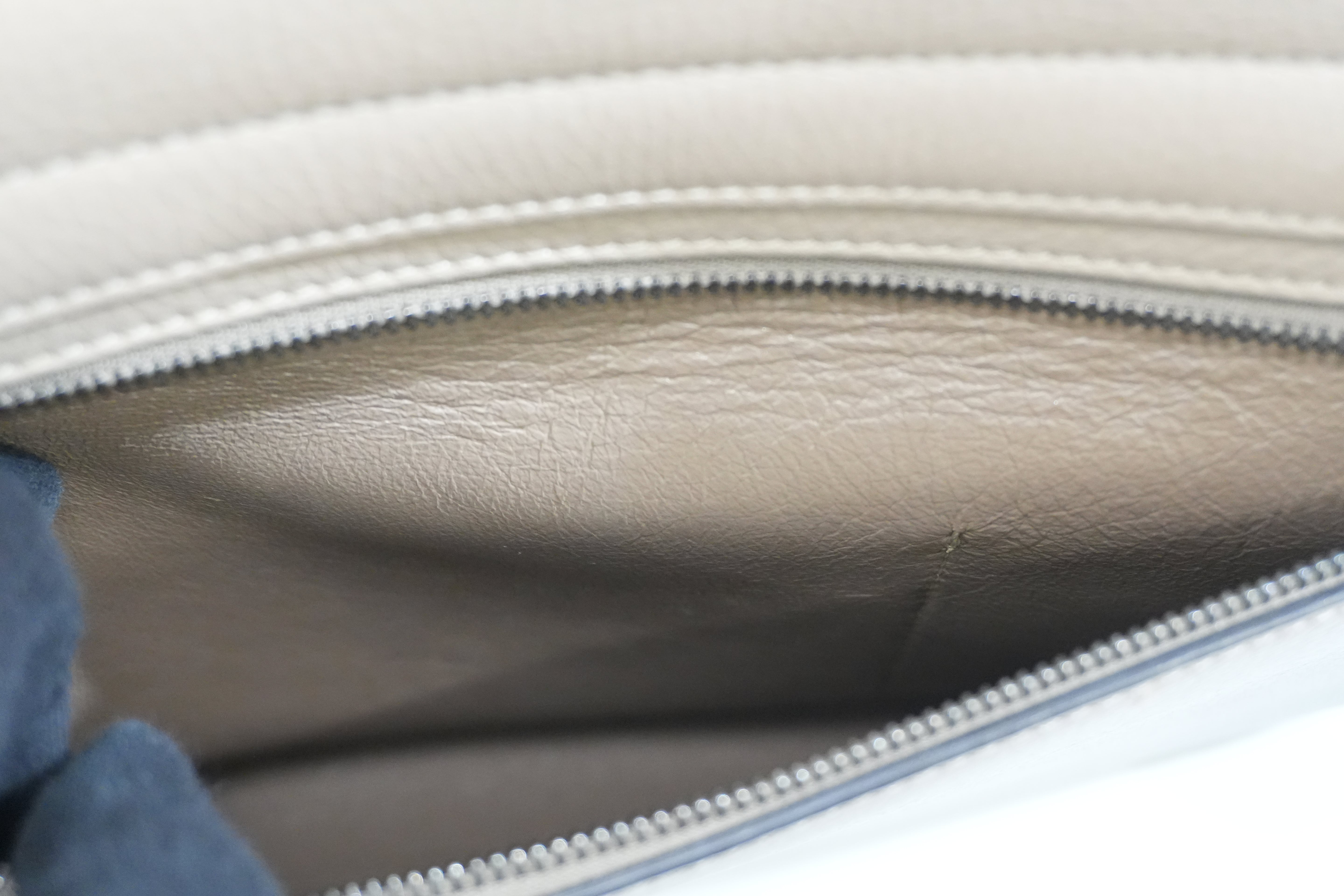 Pre-owned Celine Two Way Luggage Shoulder Bag Beige