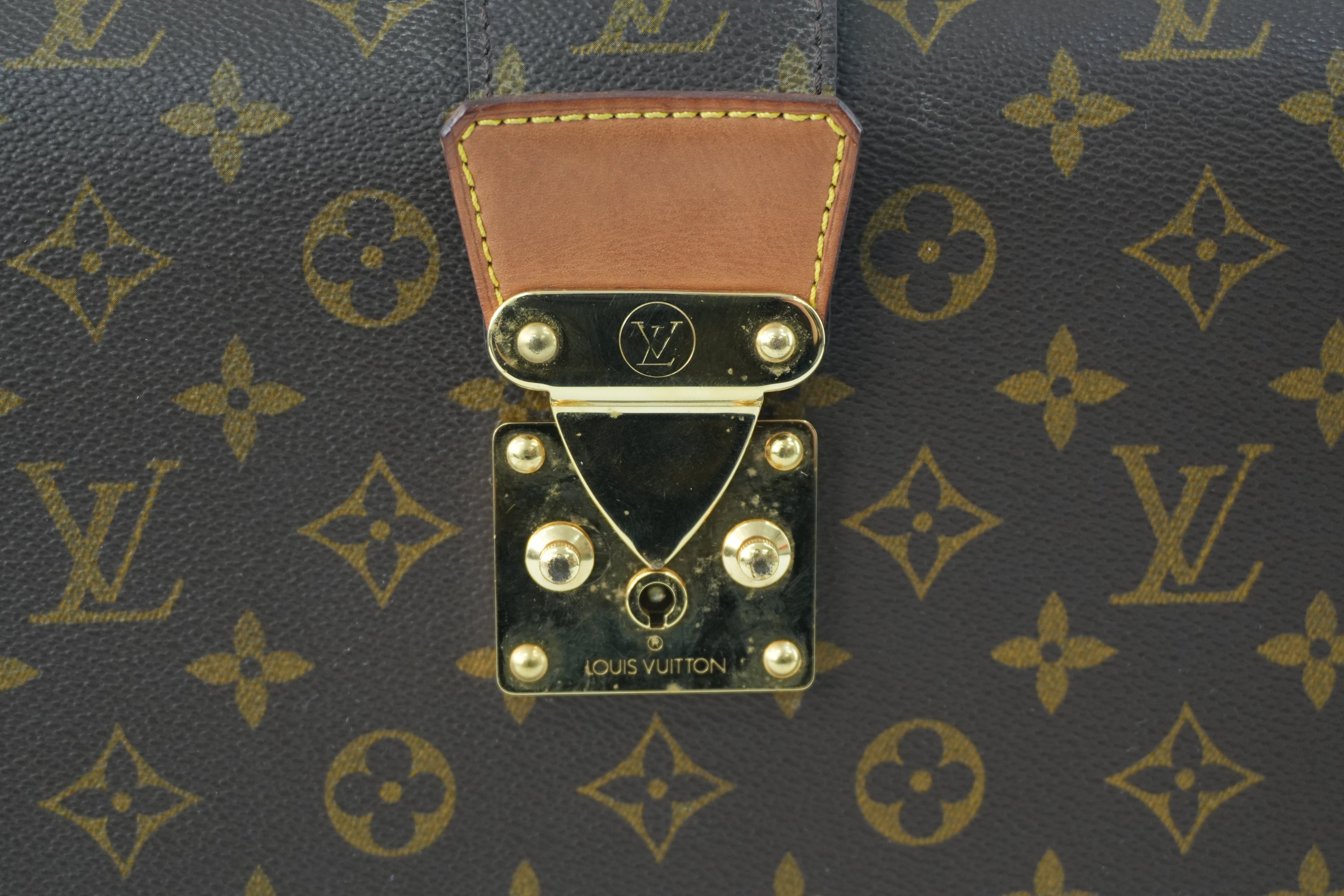 Louis Vuitton Monogram Briefcase Used