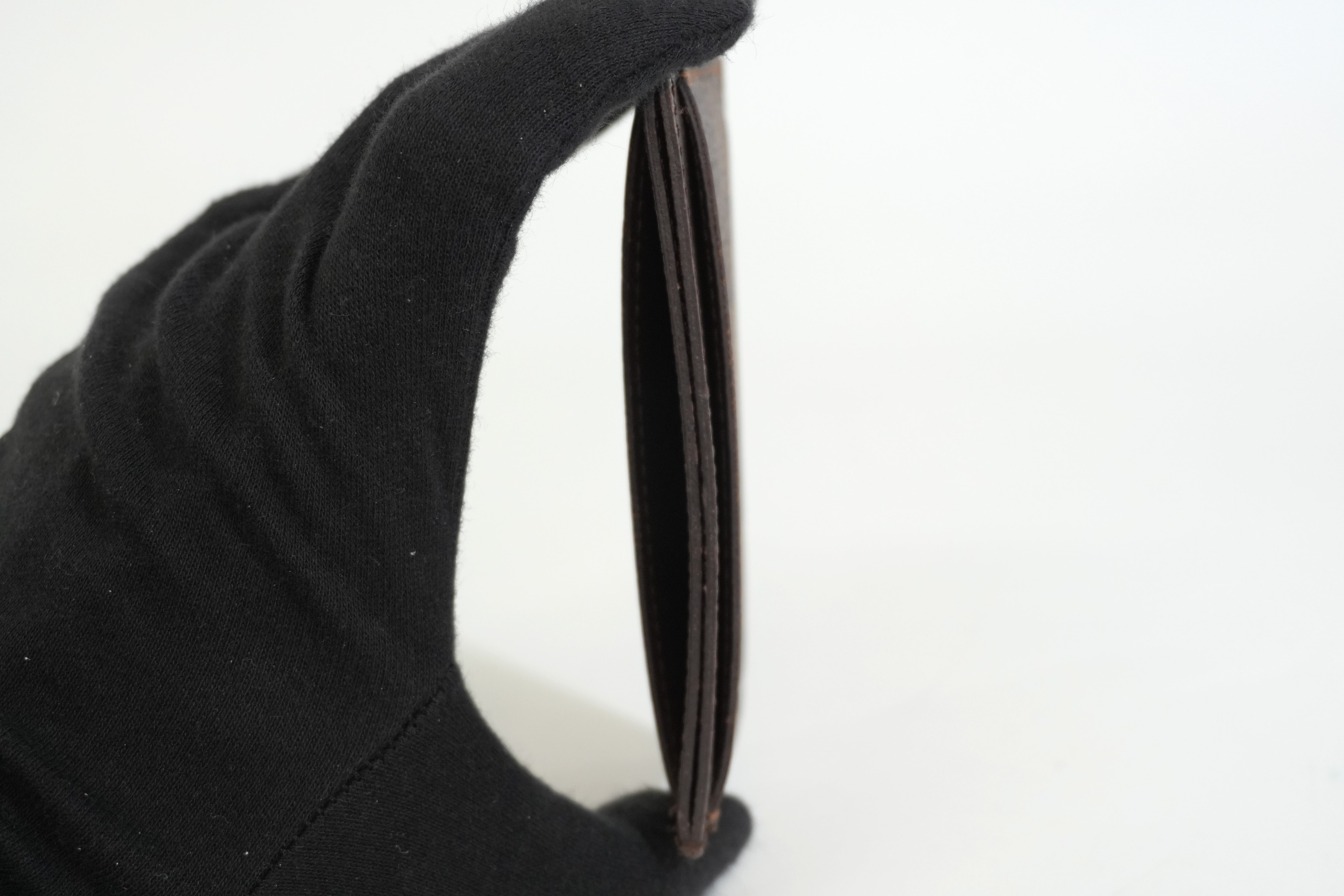 Pre-owned Louis Vuitton Damier Ebene Card Case