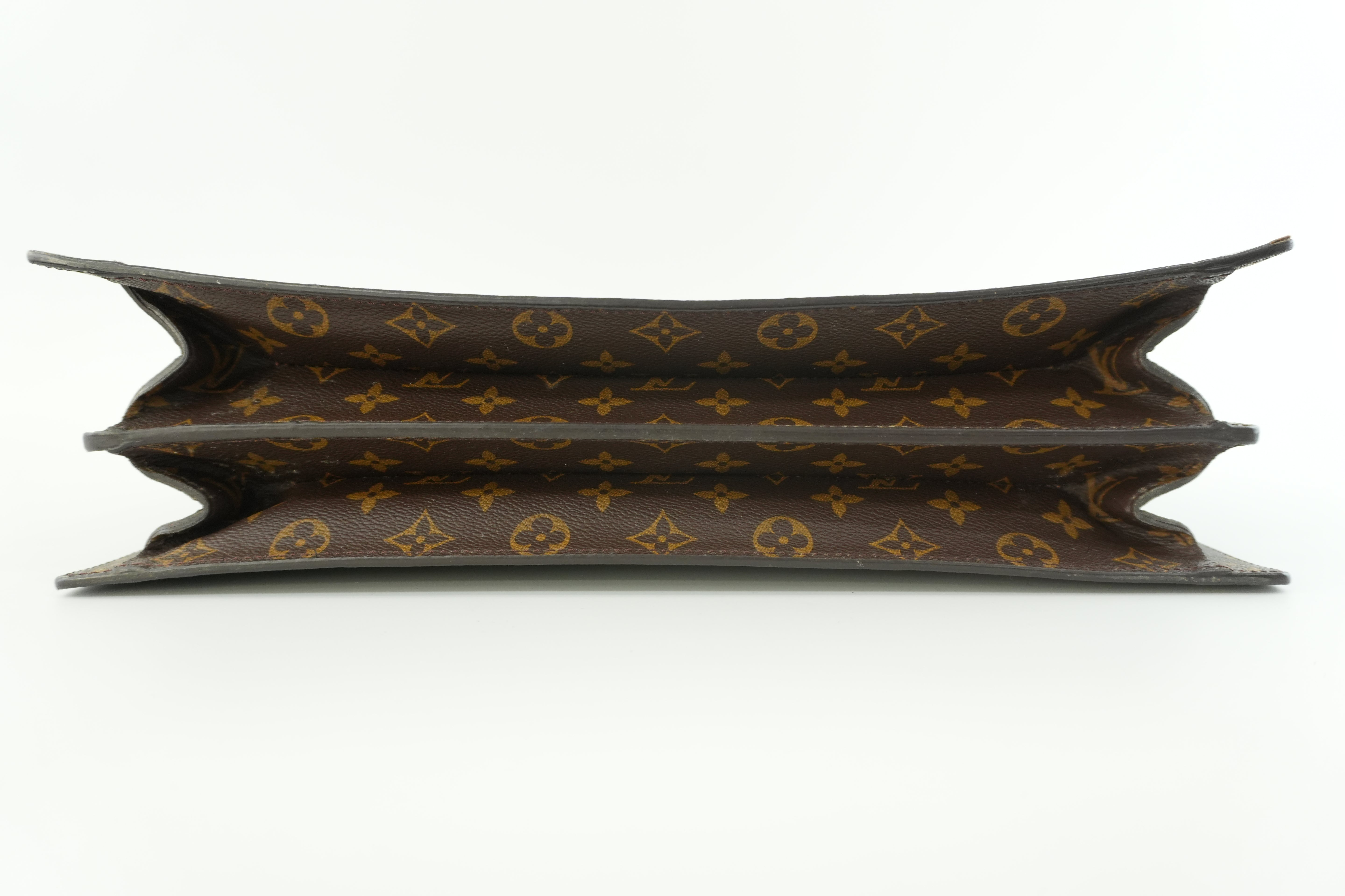 Louis Vuitton Monogram Briefcase Used