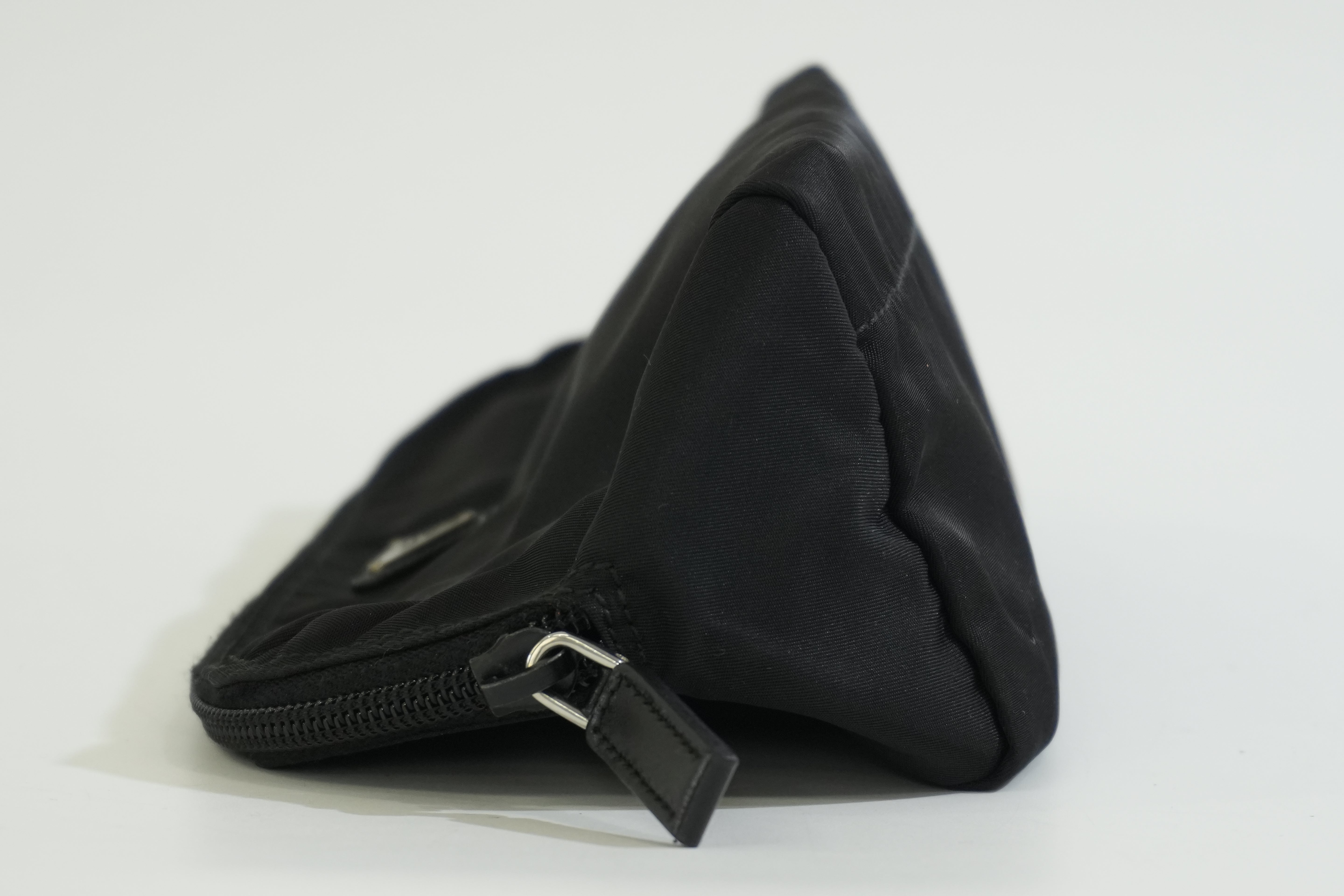 Pre-owned Prada Zippy Pouch Black