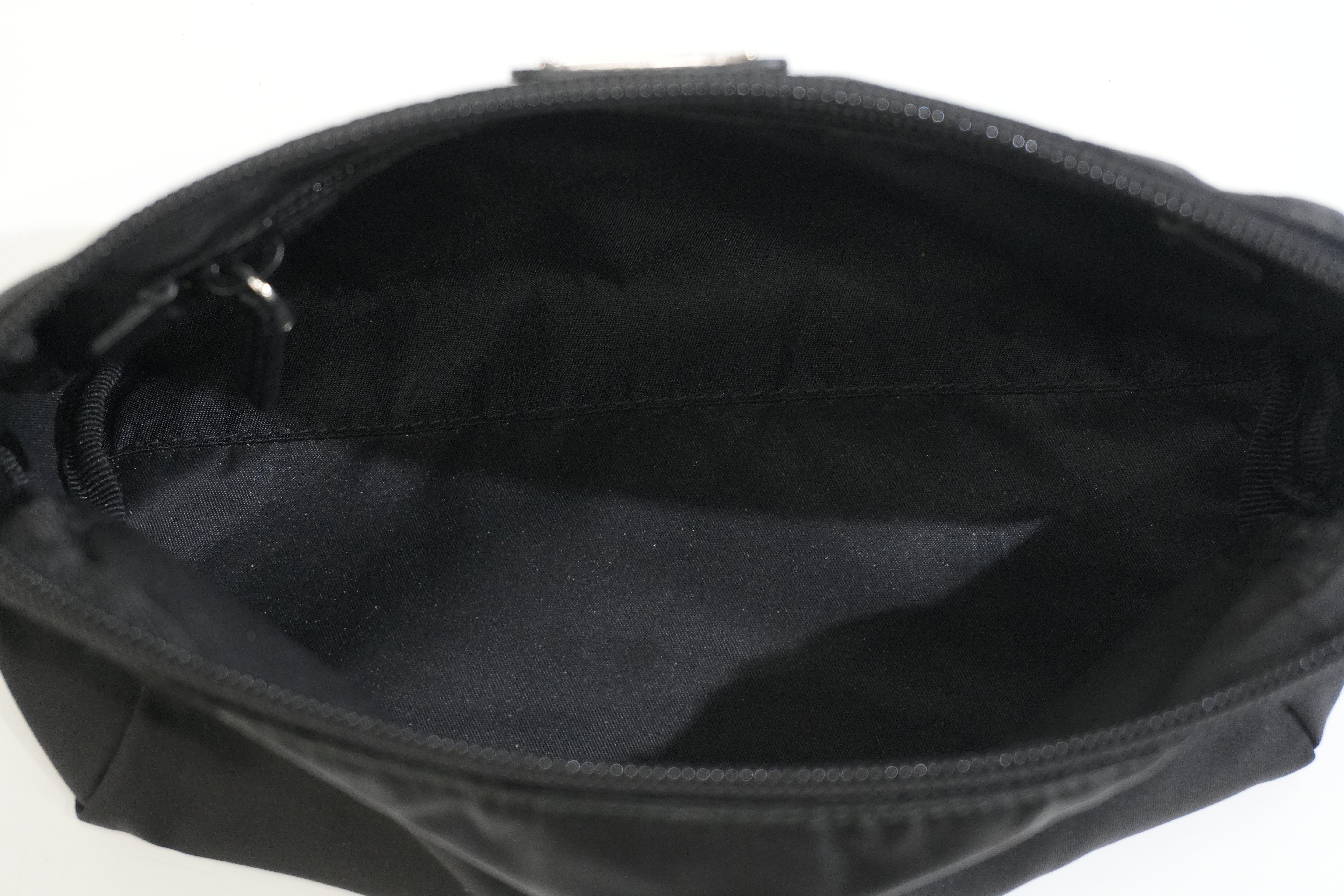 Pre-owned Prada Zippy Pouch Black