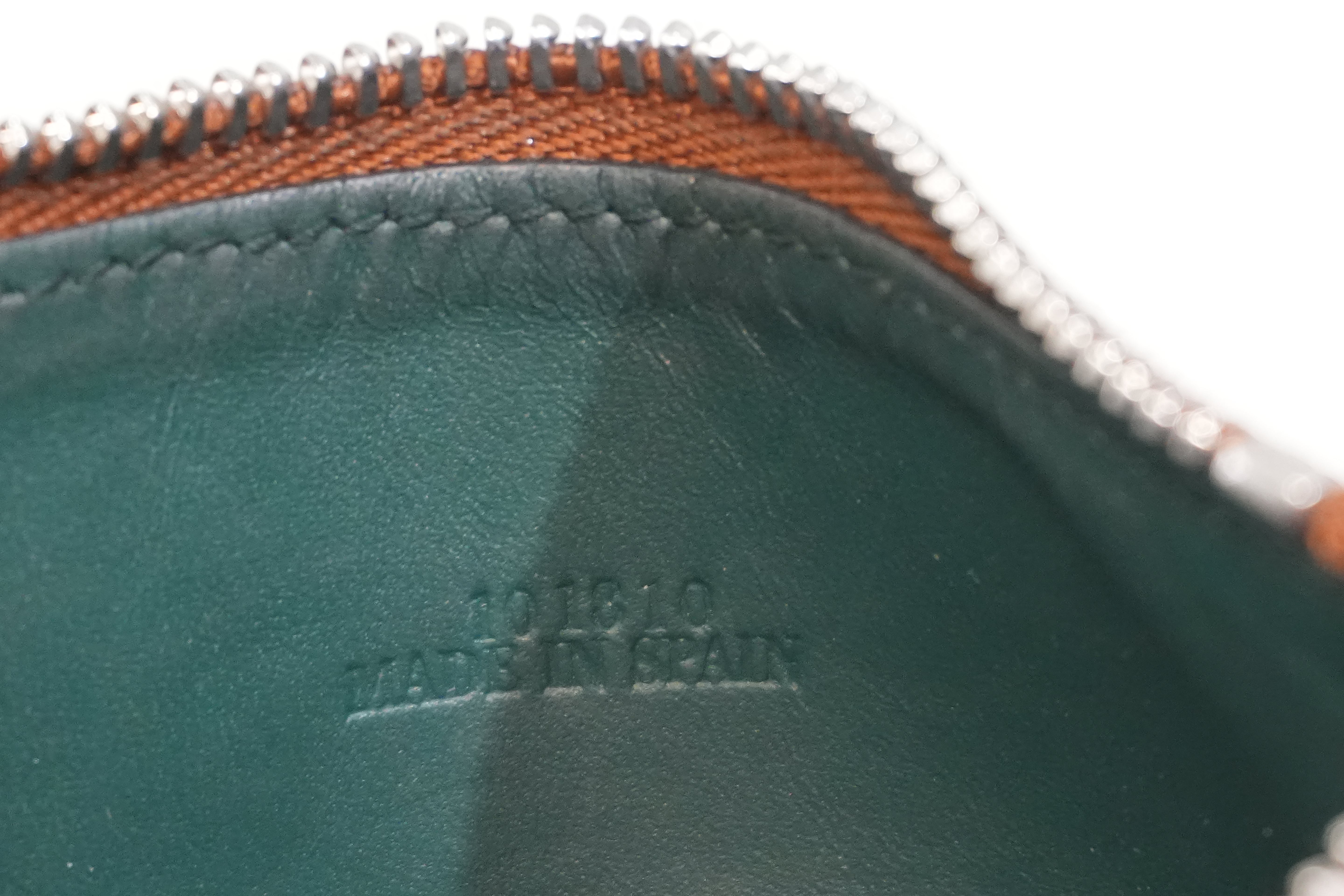 Pre-owned LOEWE Coin Case Brown