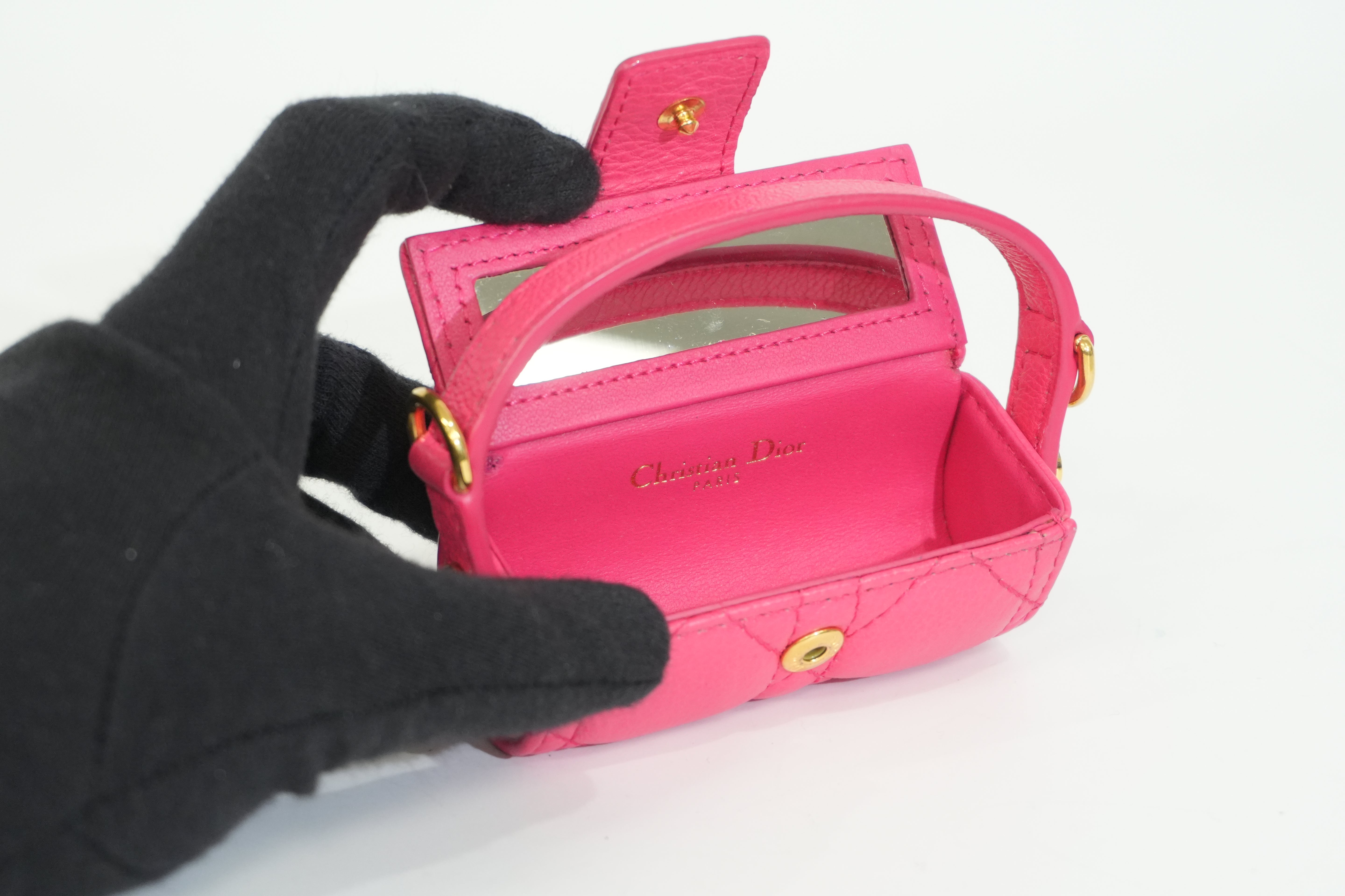 Pre-owned Dior Lipstick Case Pink