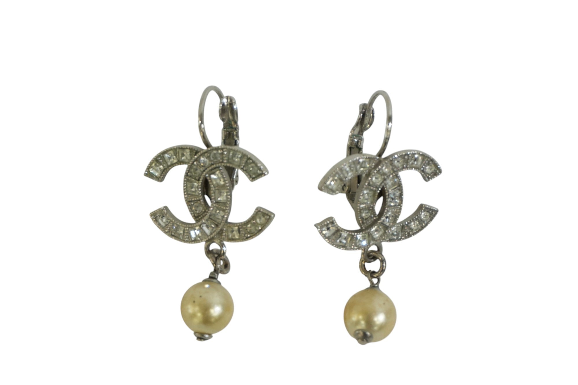 Pre-owned Chanel CC Drop Earrings