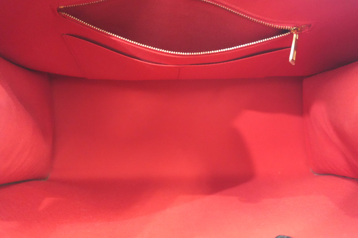 Pre-Owned Louis Vuitton Reverse Monogram On The Go Gm Tote Bag