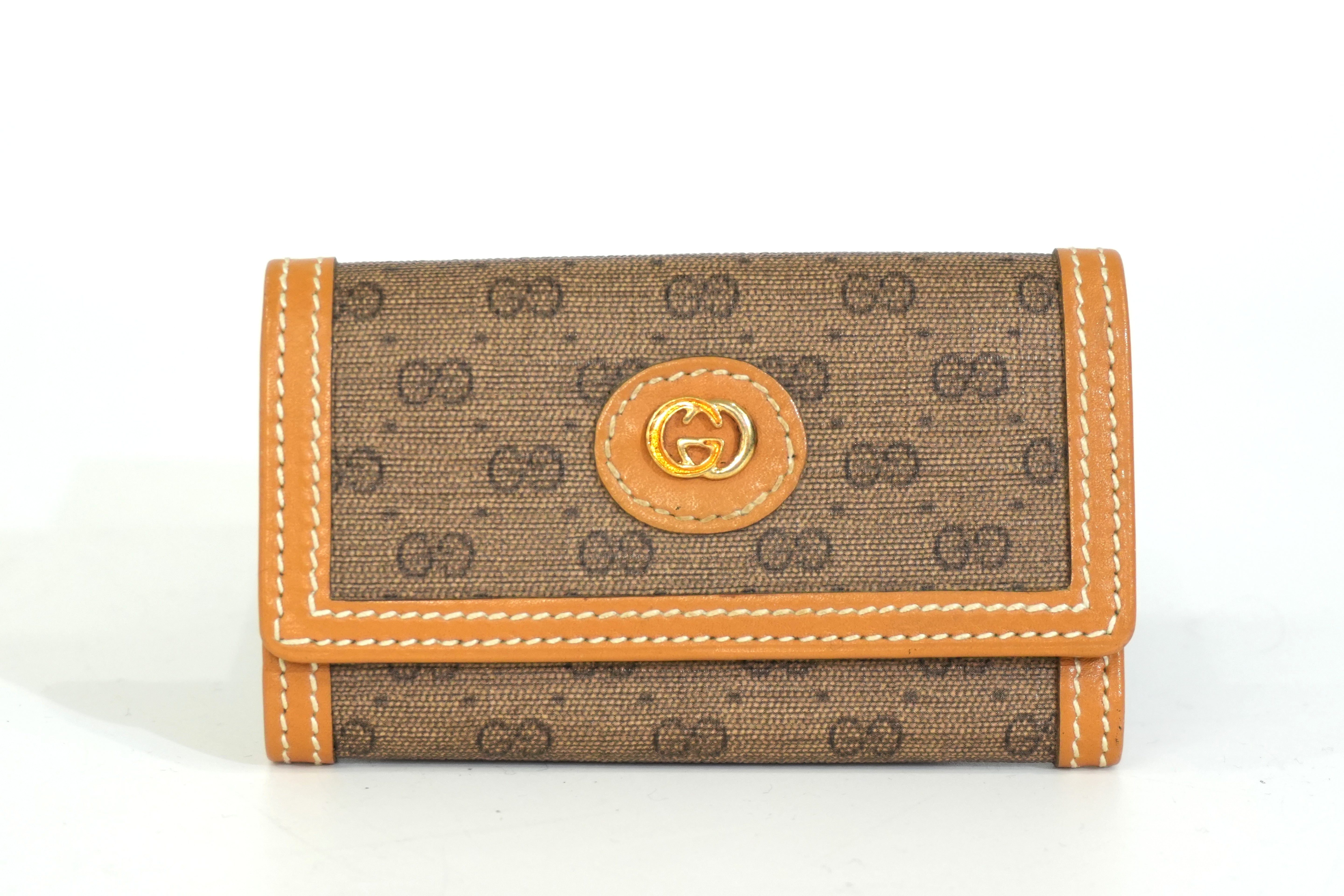 Pre-owned Gucci Key Case Holder Bundle of 4