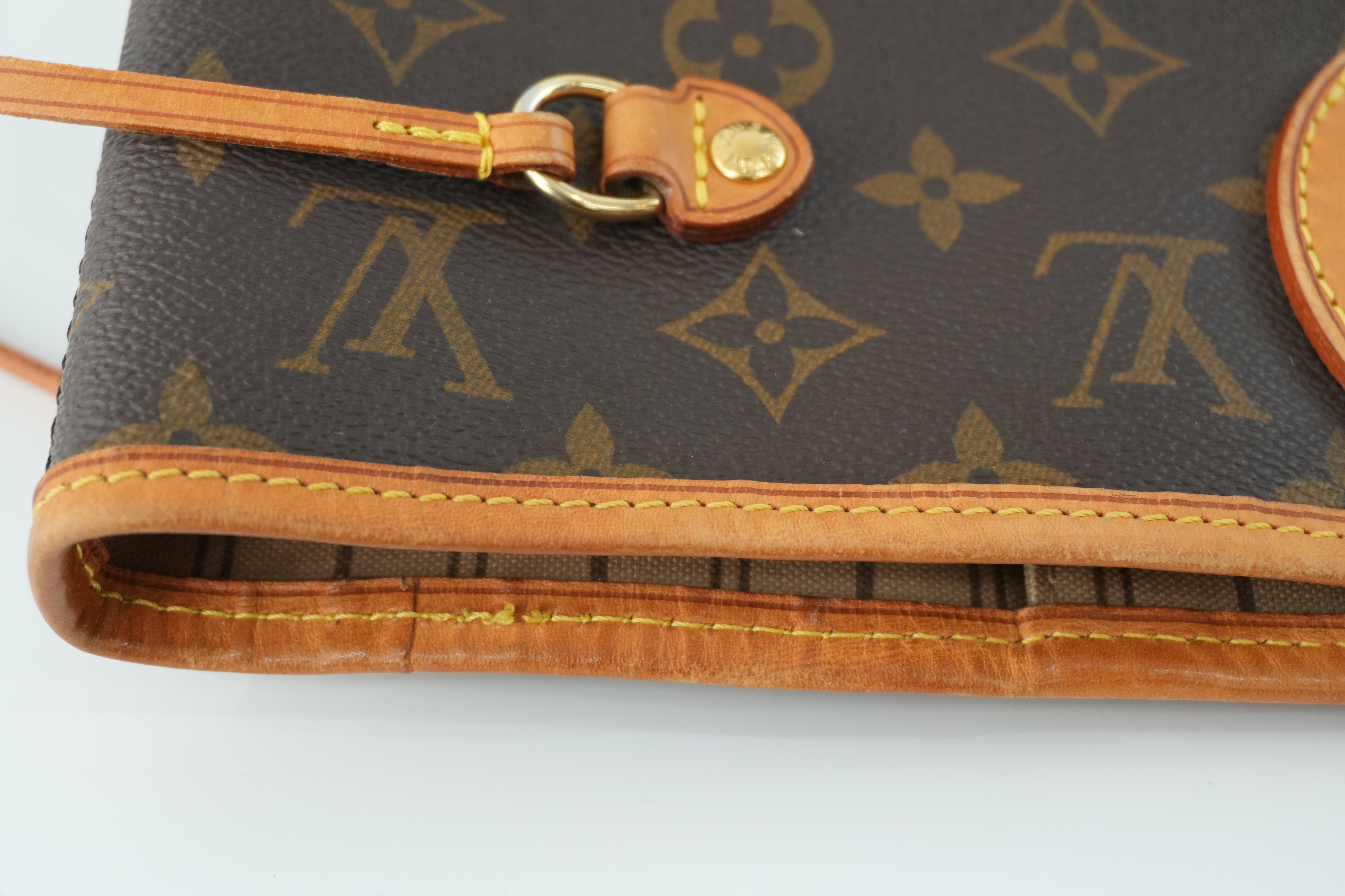 Louis Vuitton Monogram Neverfull MM Shoulder Tote Bag Used