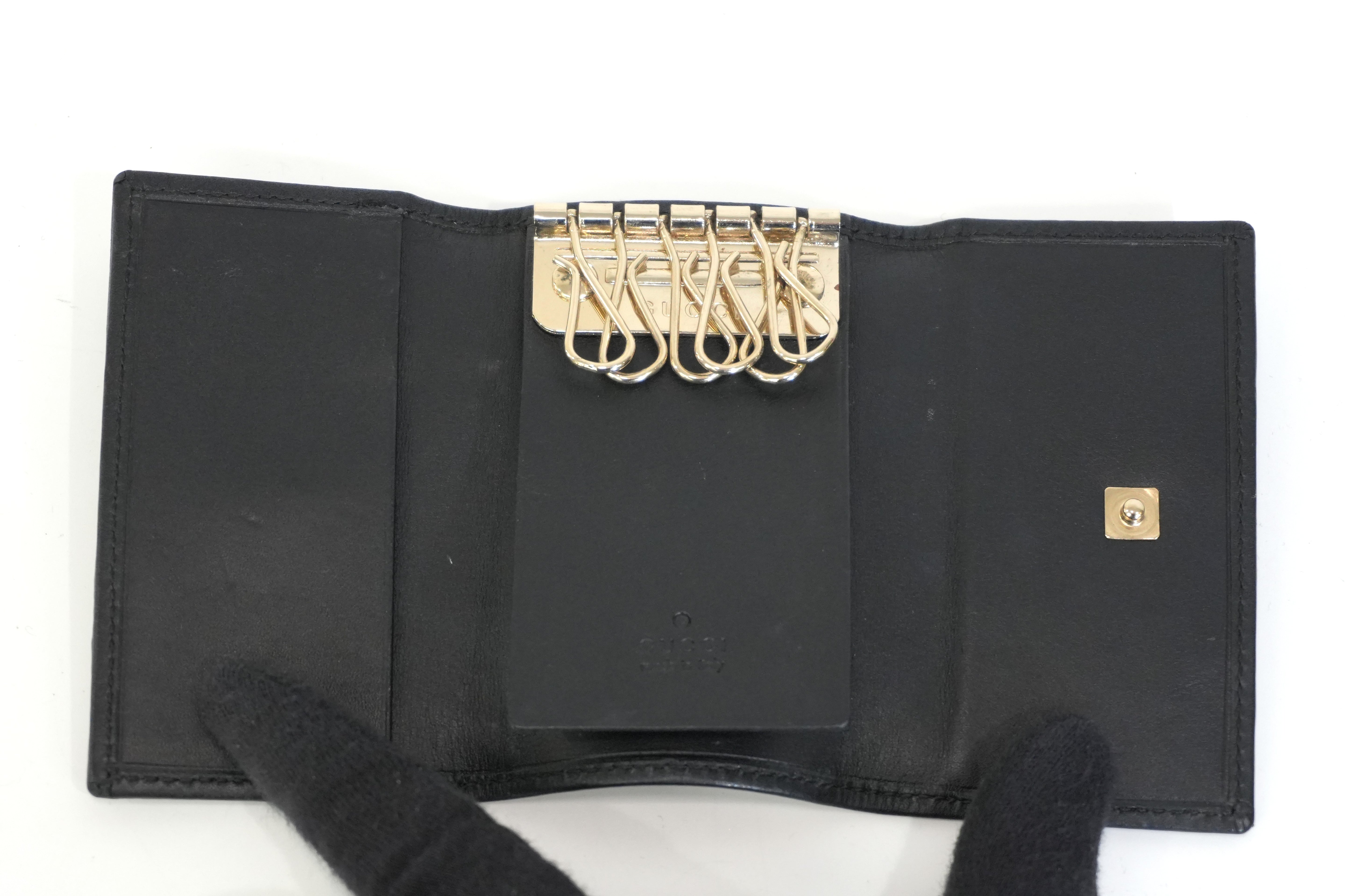 Pre-owned Gucci Key Case Holder Bundle of 4