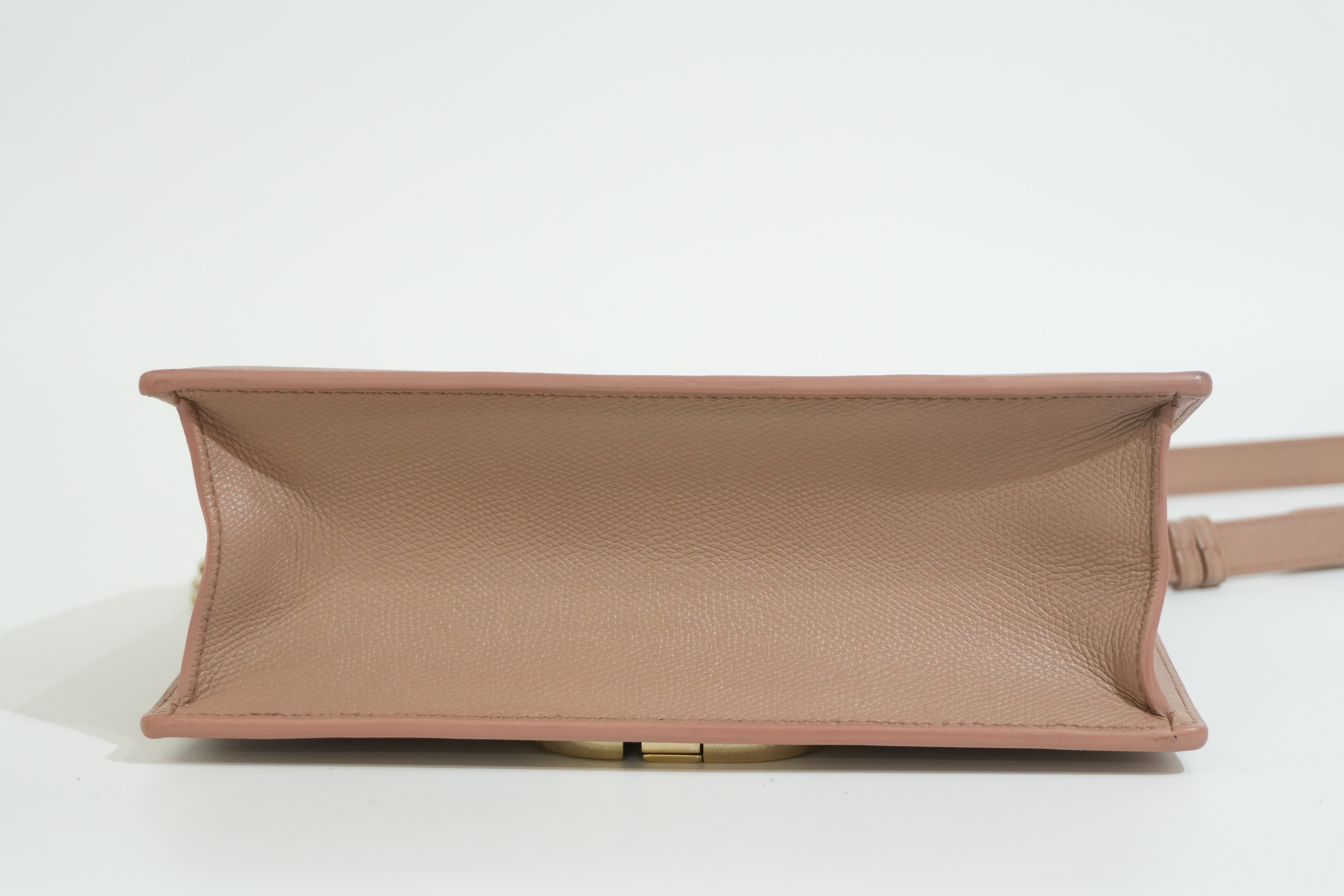 Pre-owned Dior 30 Montaigne Chain Bag Pink