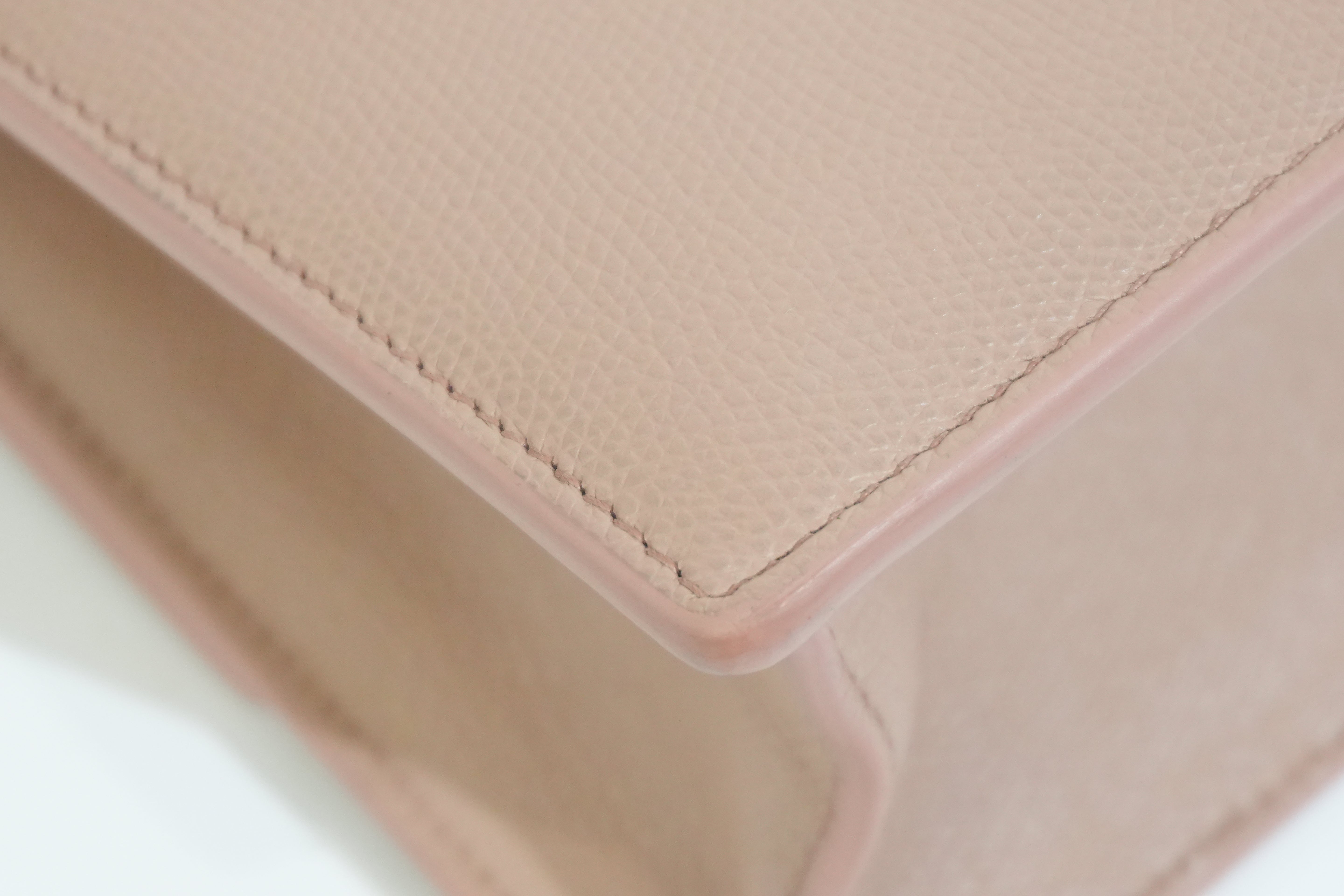 Pre-owned Dior 30 Montaigne Chain Bag Pink
