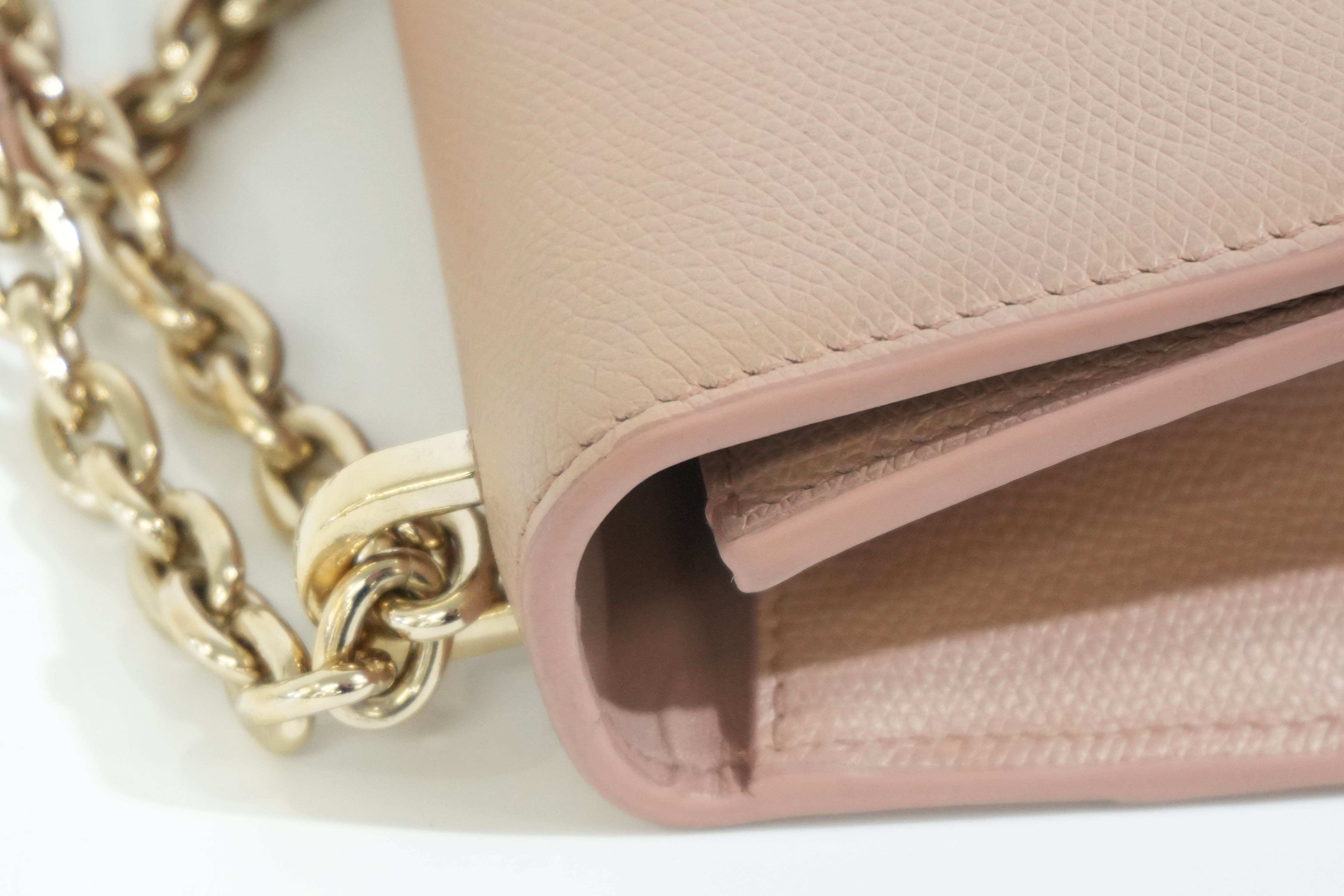 Pre-owned Dior 30 Montaigne Chain Bag Pink