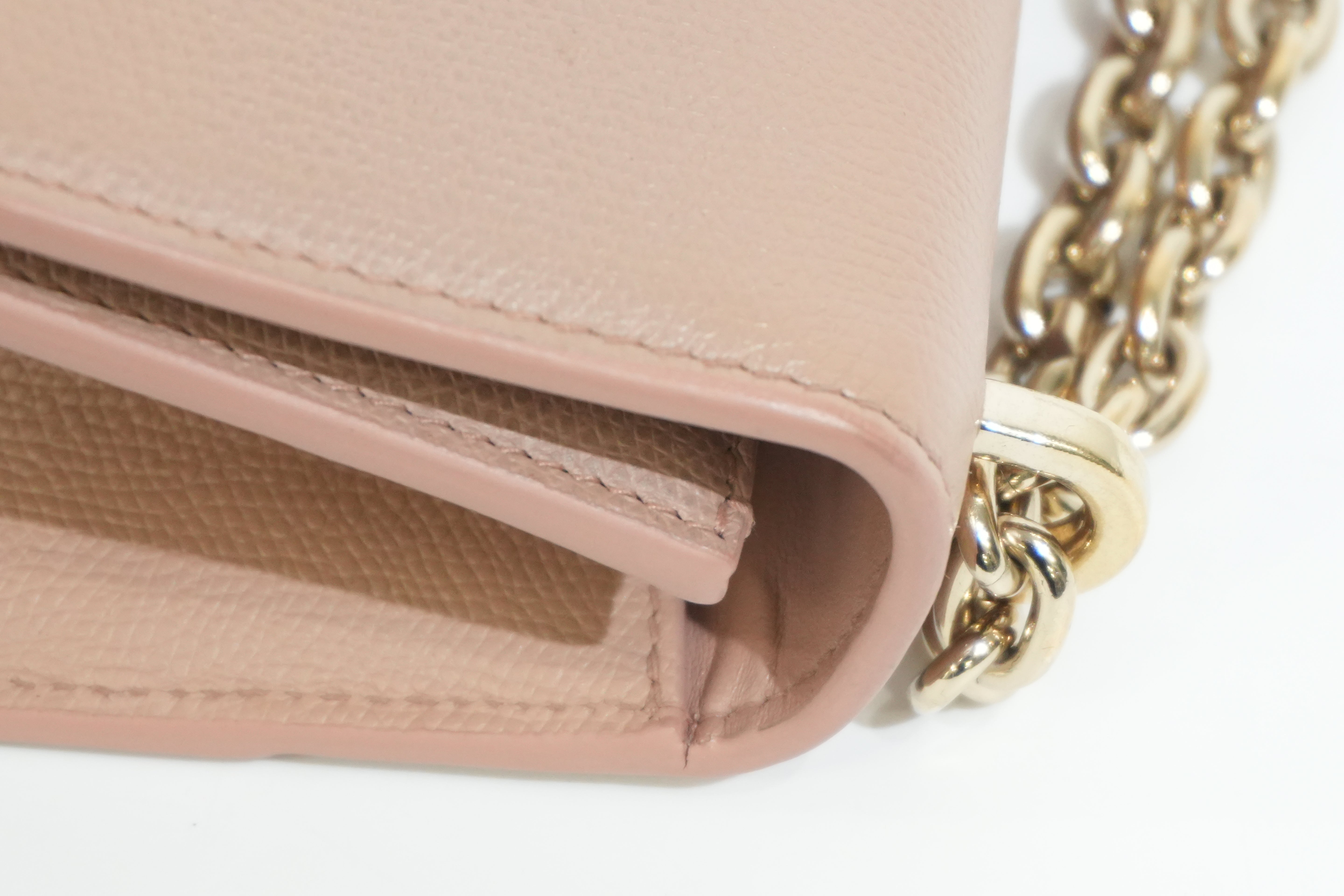 Pre-owned Dior 30 Montaigne Chain Bag Pink