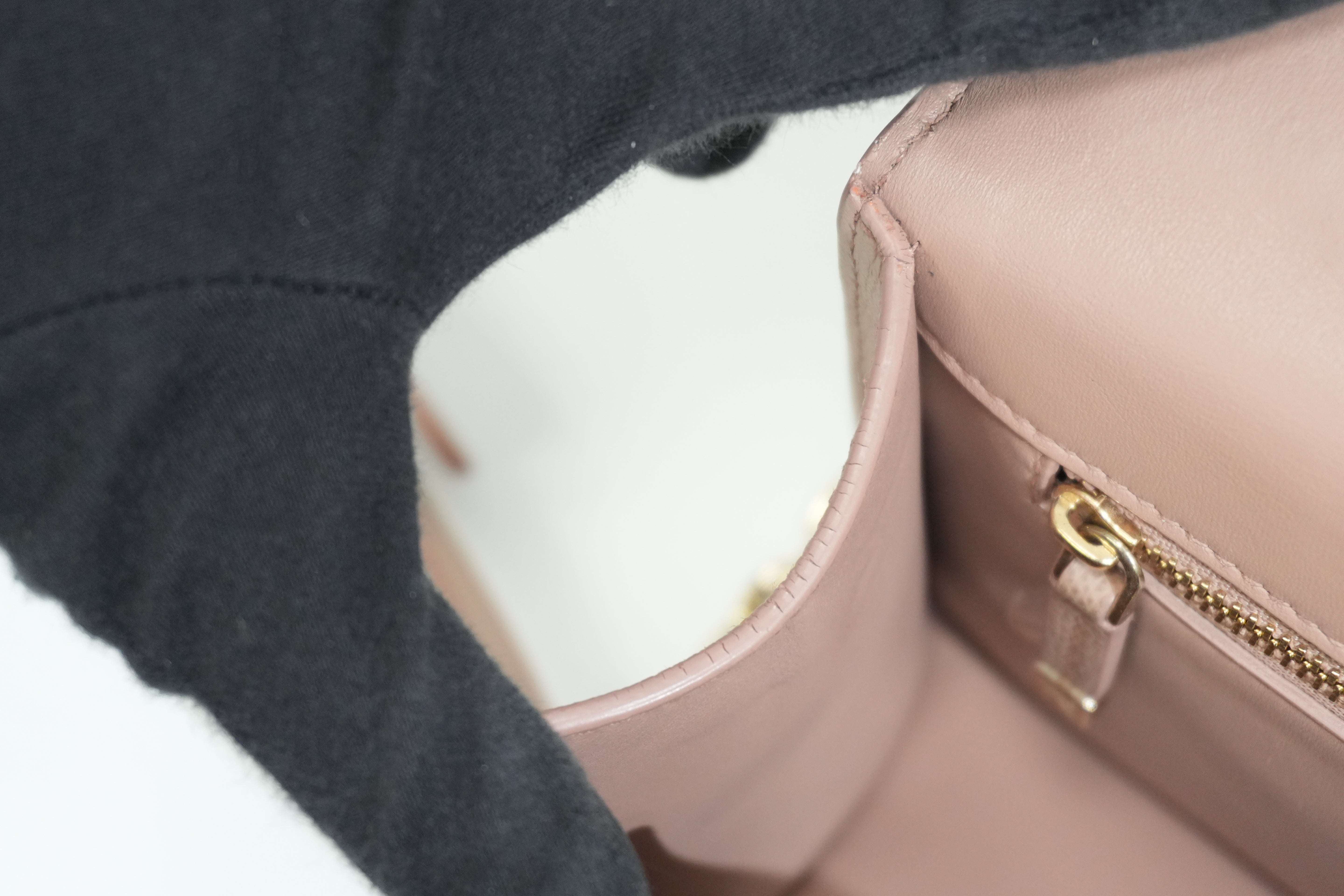 Pre-owned Dior 30 Montaigne Chain Bag Pink
