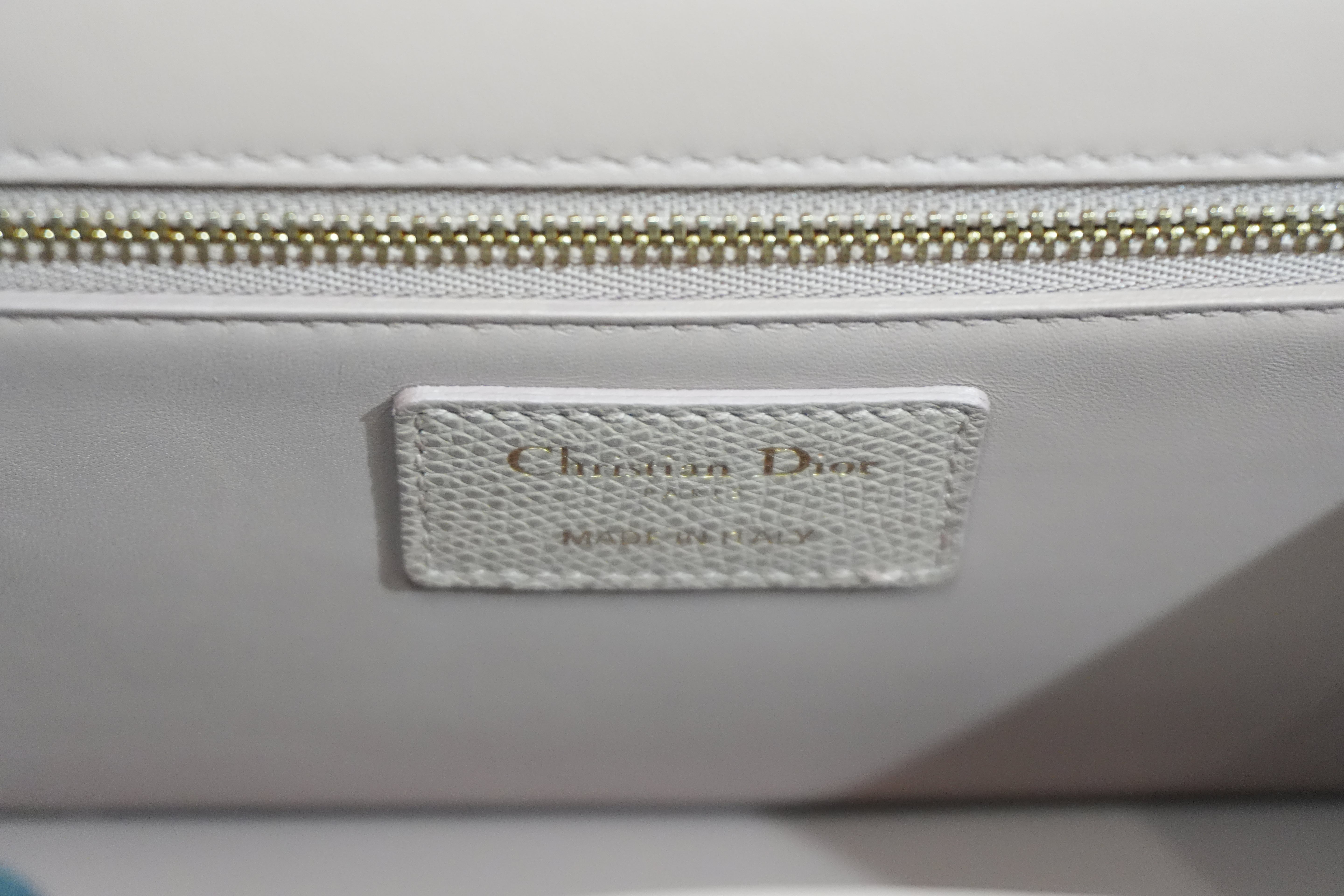 Pre-owned Dior 30 Montaigne Chain Bag Pink