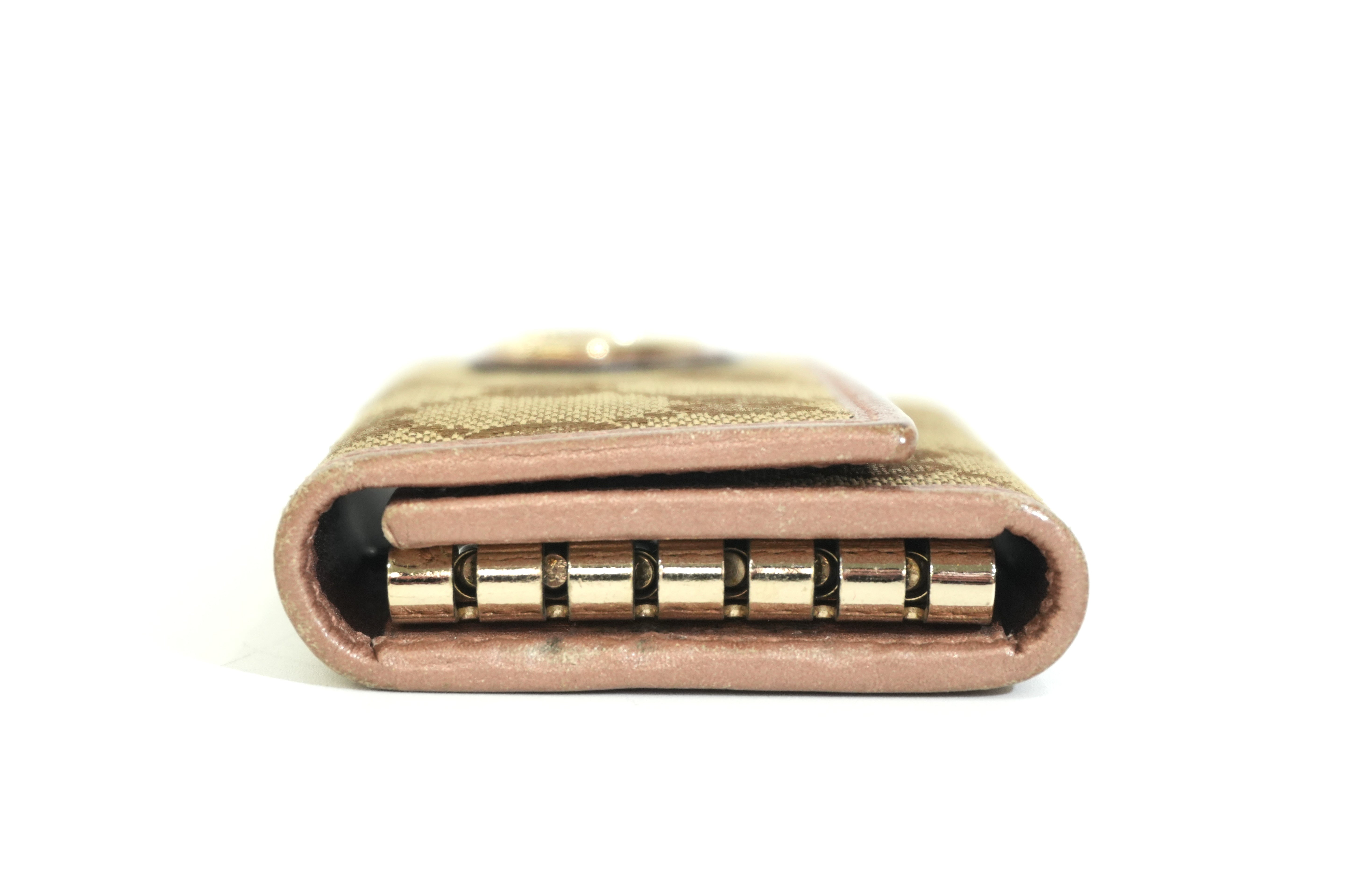 Pre-owned Gucci Key Case Holder Bundle of 4