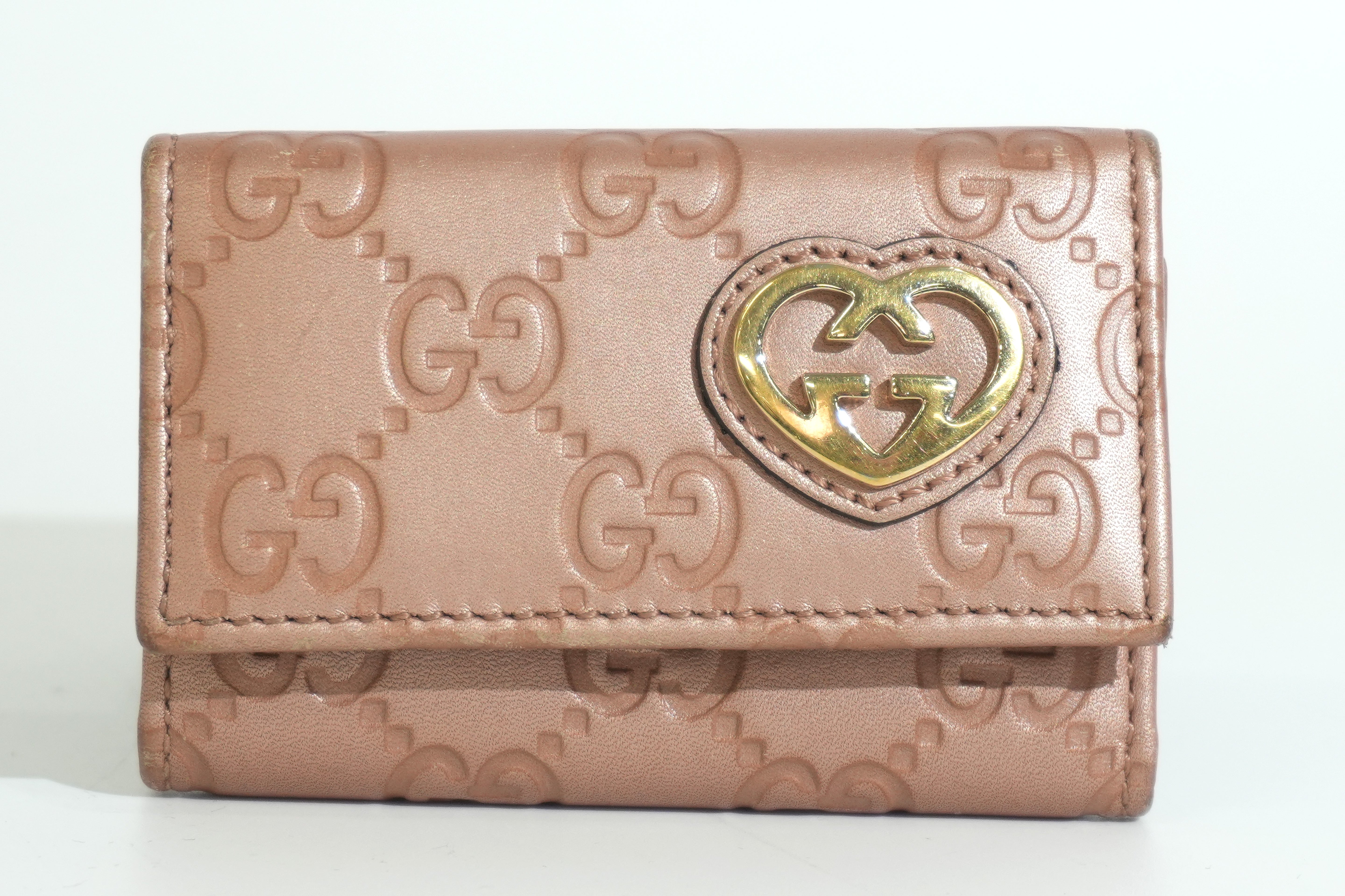 Pre-owned Gucci Key Case Holder Bundle of 4