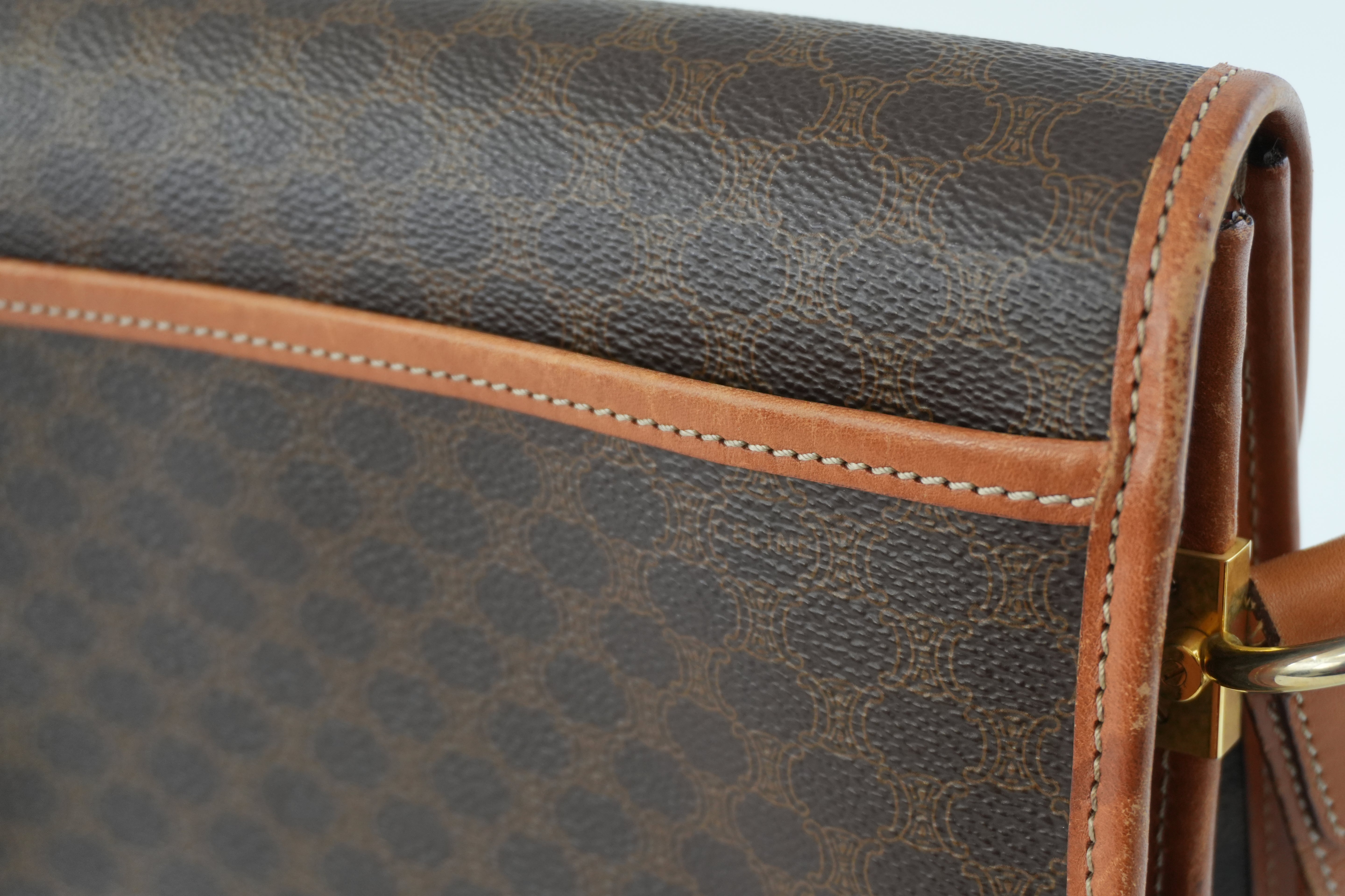 Celine Macadam Shoulder Bag Used