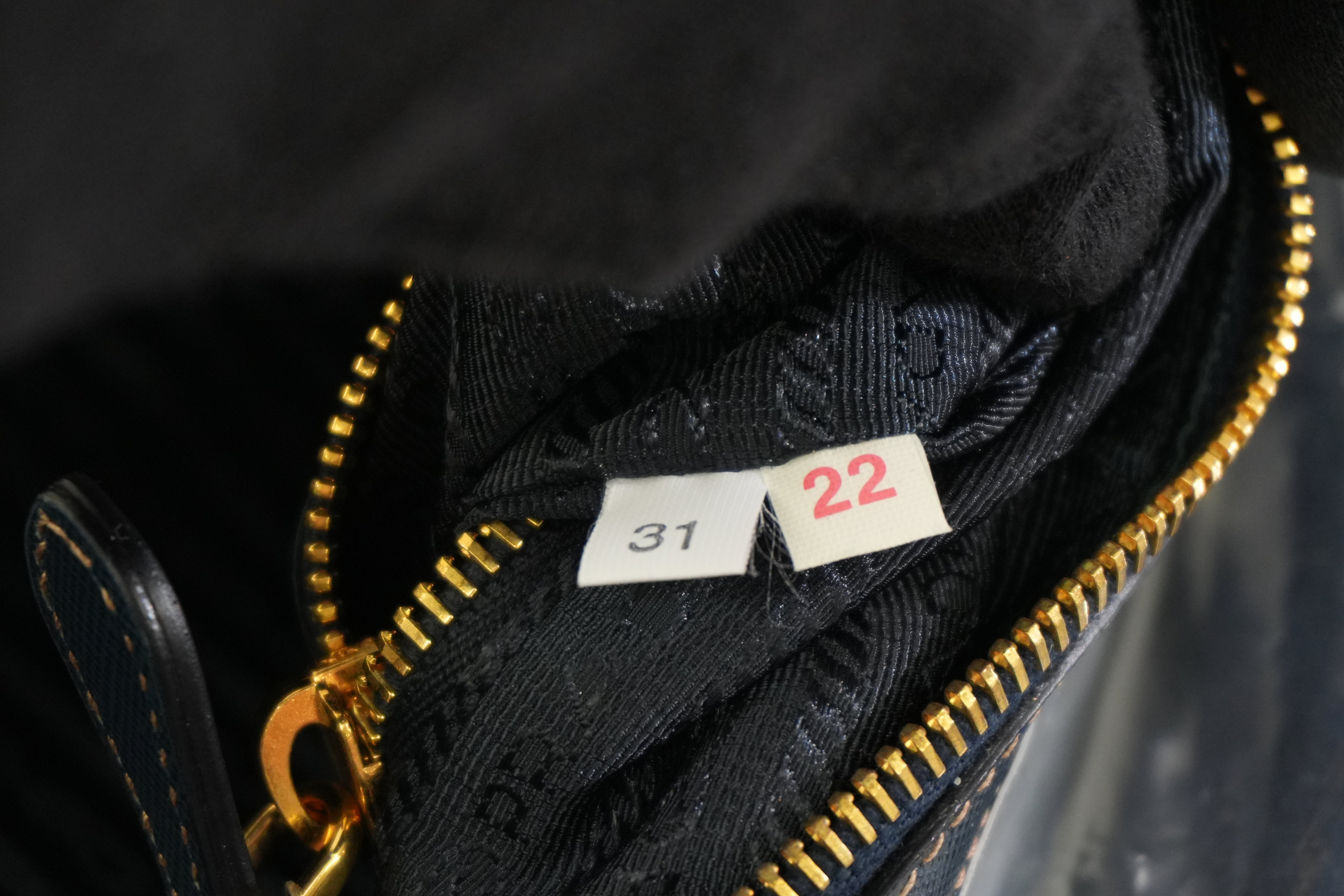 Pre-owned Prada Nylon Two Way Shoulder Bag Blue