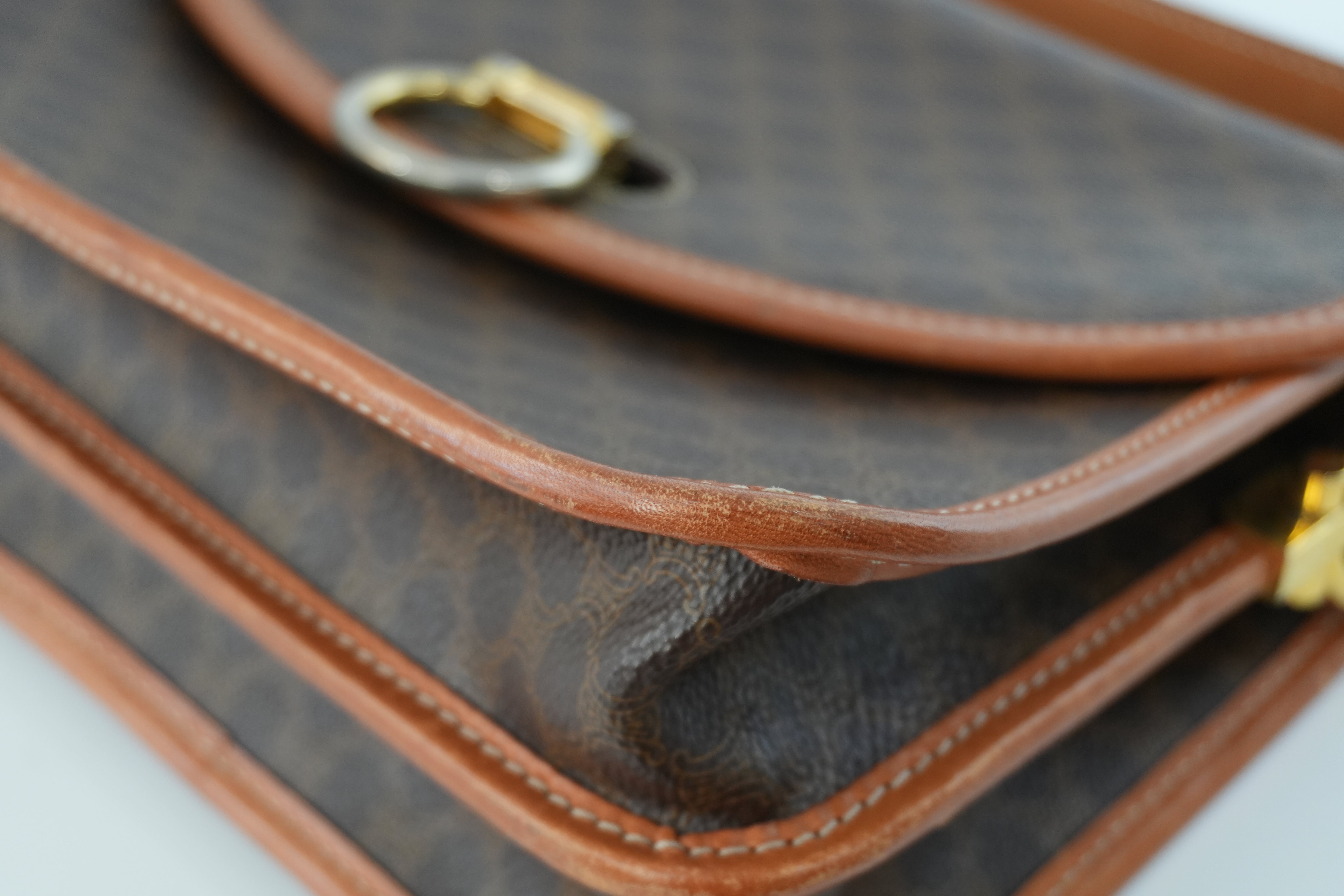 Celine Macadam Shoulder Bag Used