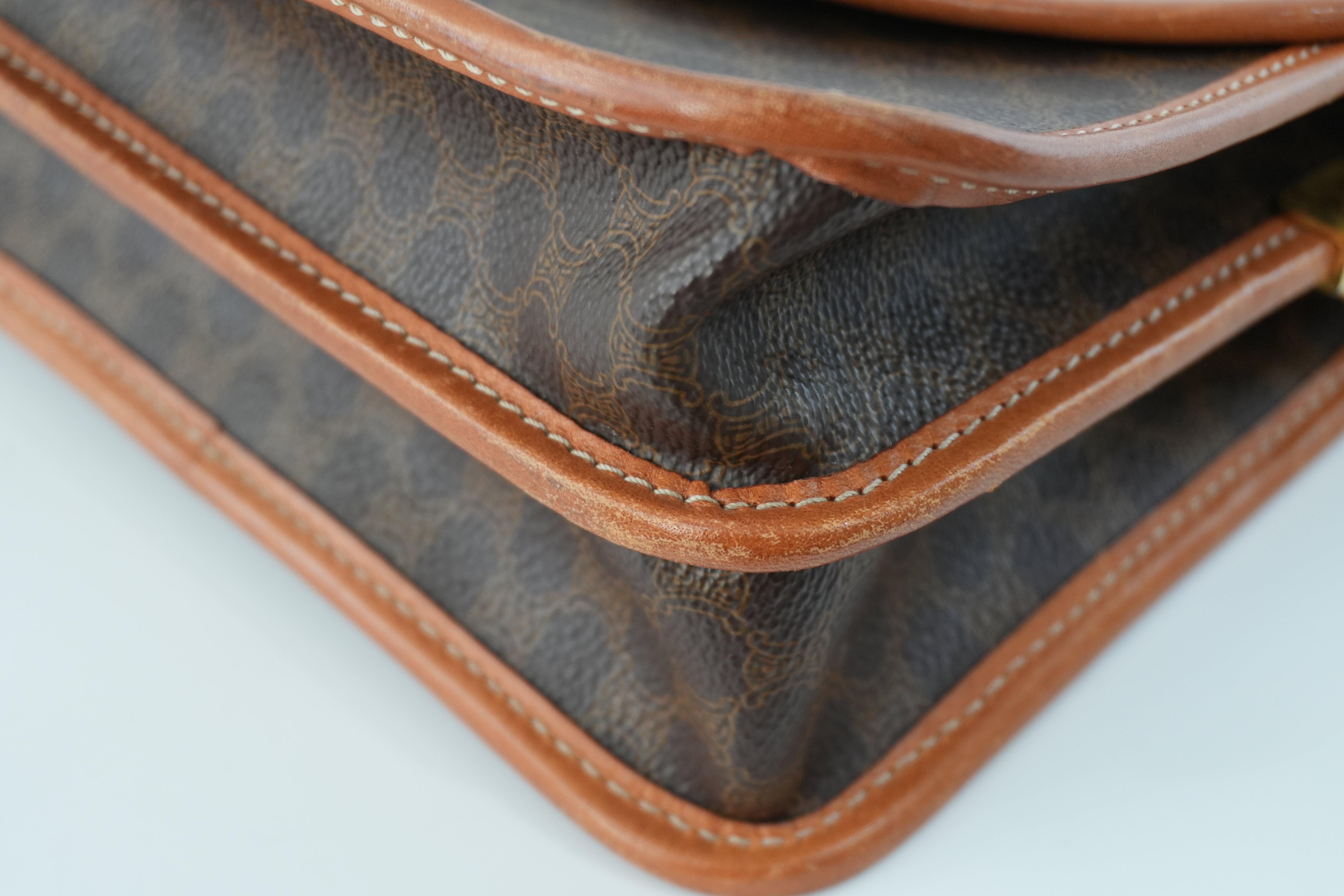 Celine Macadam Shoulder Bag Used