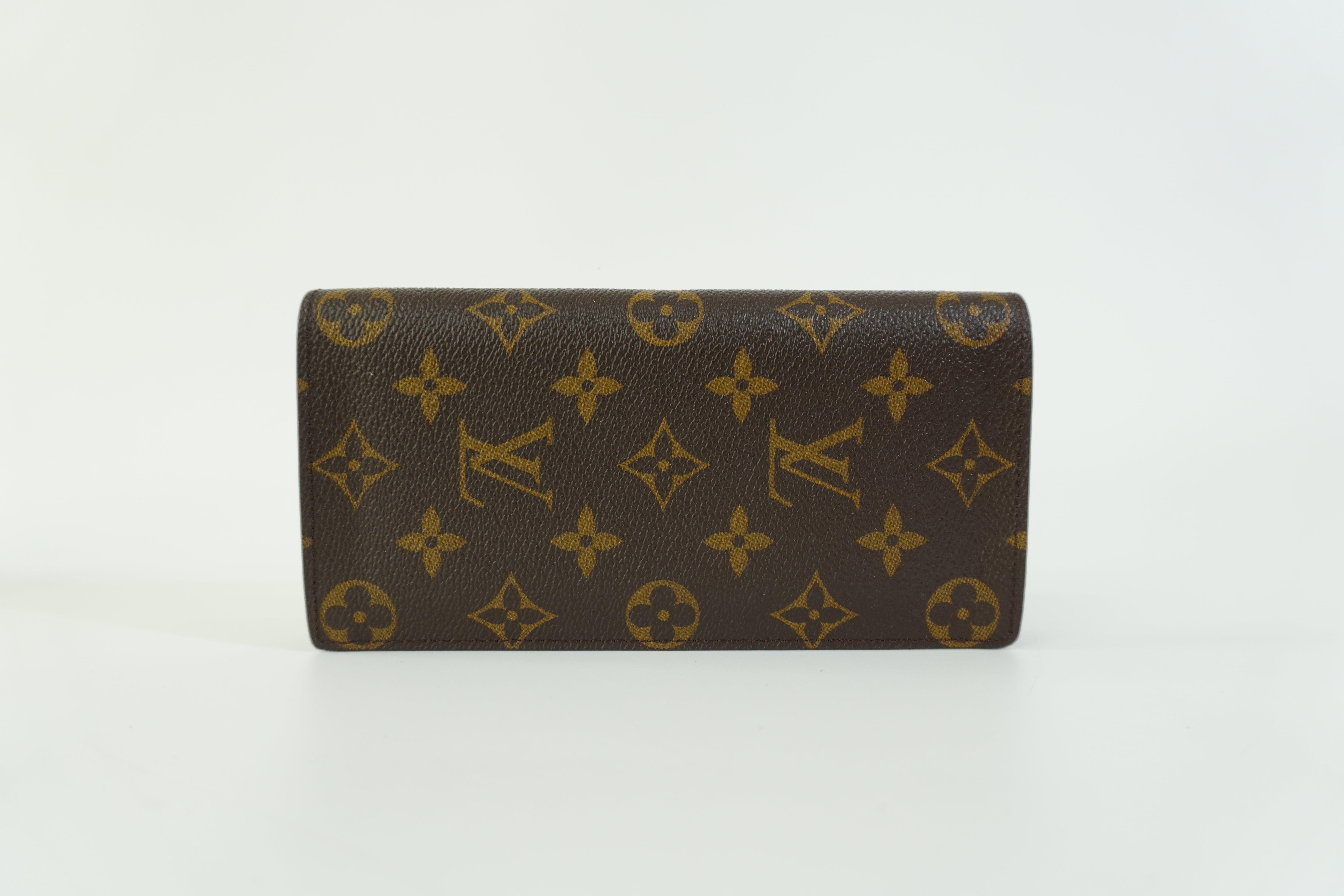 Pre-owned Louis Vuitton Monogram Brazza Wallet