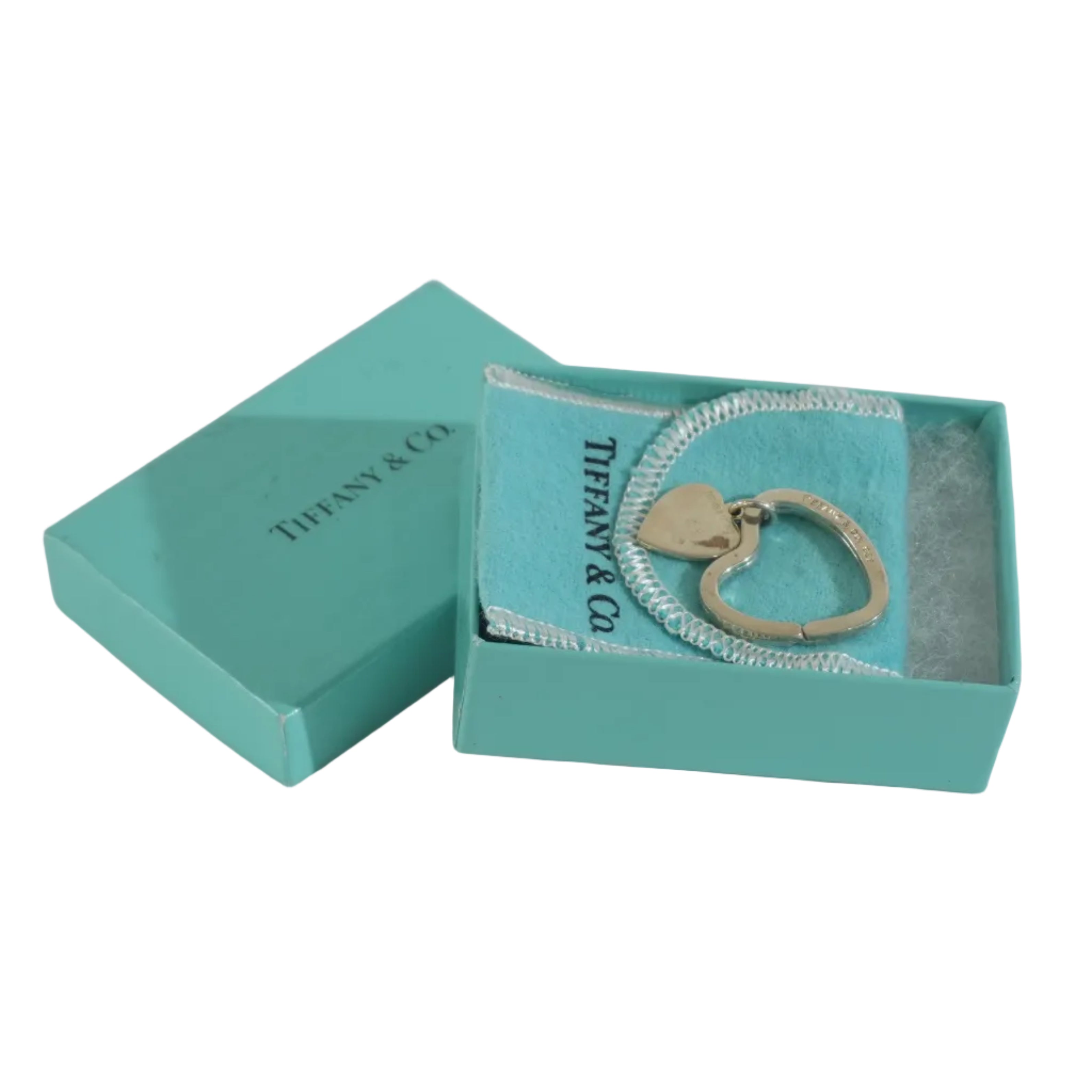 Pre-owned Tiffany and Co. Heart Key Holder