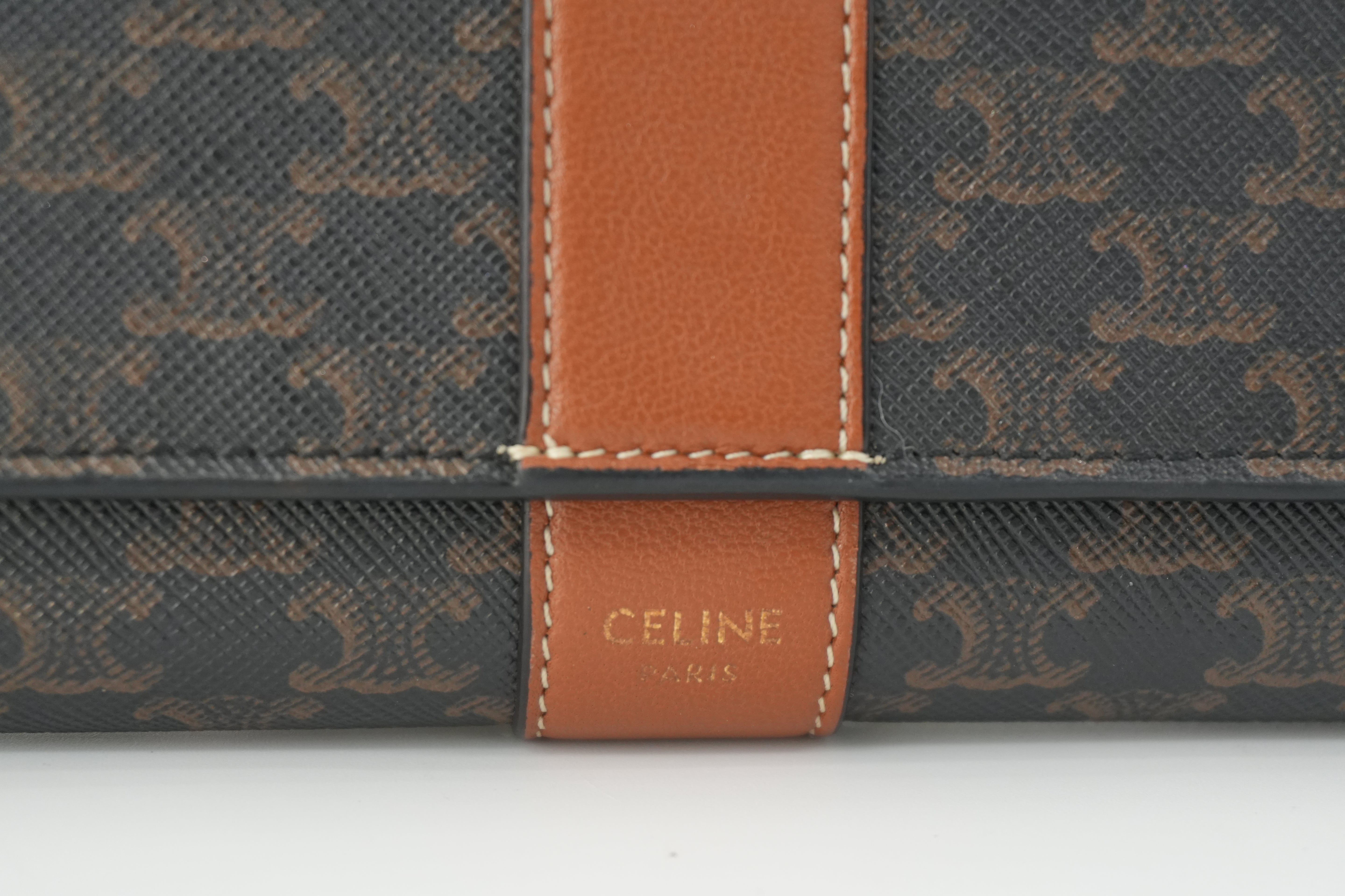 Celine Triumph Long Wallet Used