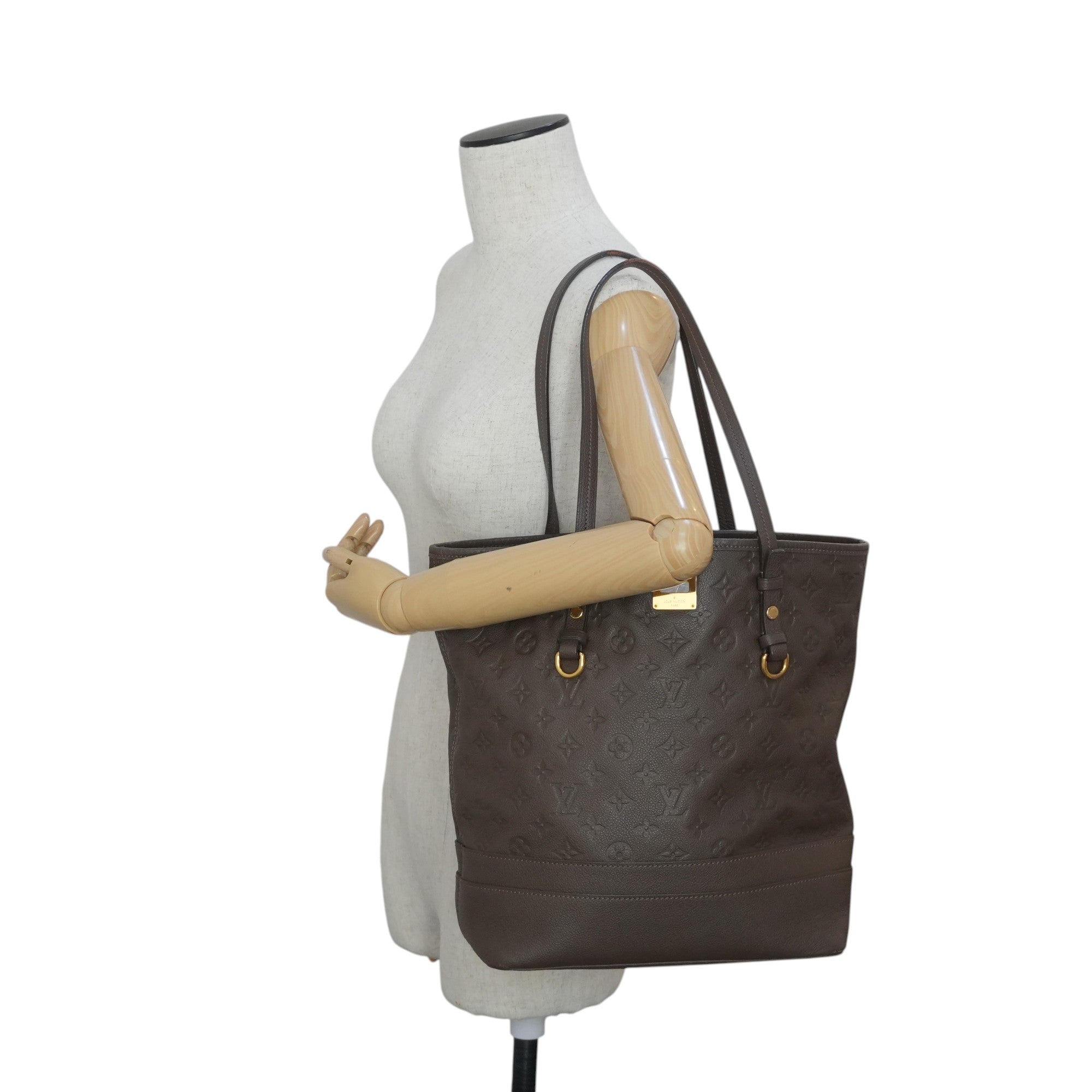 Pre-owned Louis Vuitton Empriente Citadine PM Tote Bag Brown