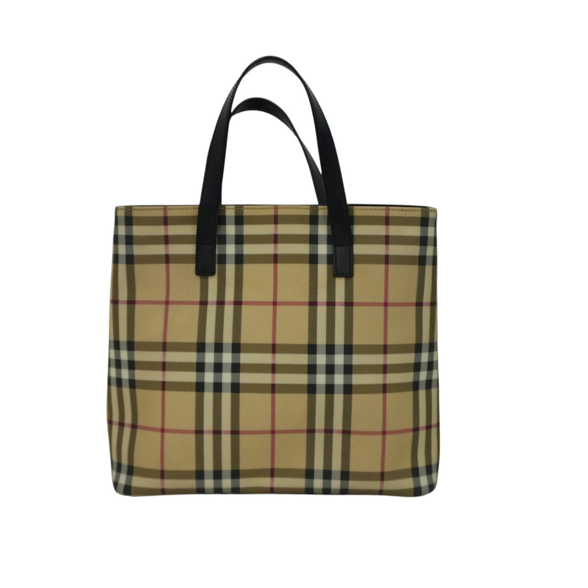 Pre-Owned Burberry Nova Check Handbag Beige