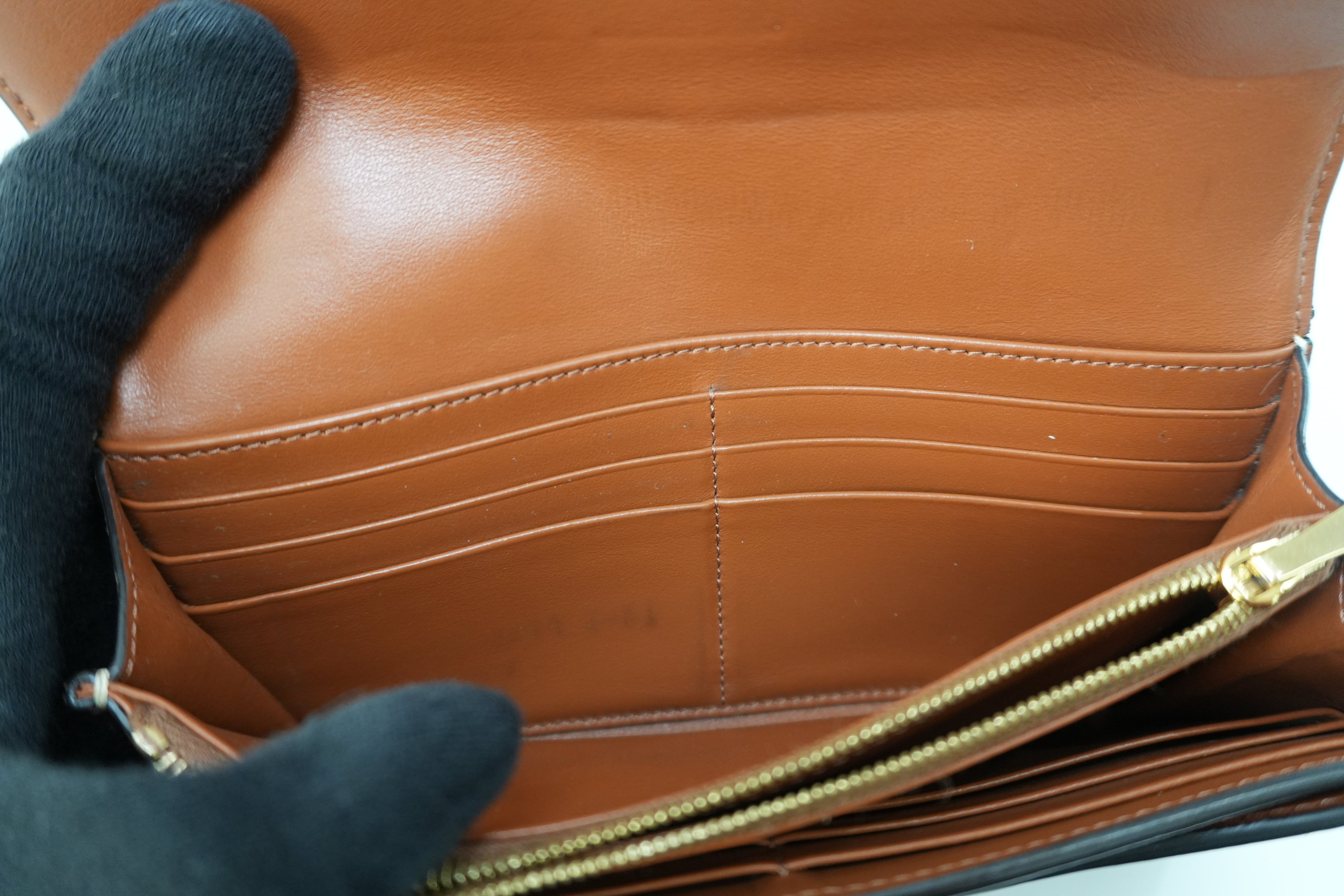 Celine Triumph Long Wallet Used