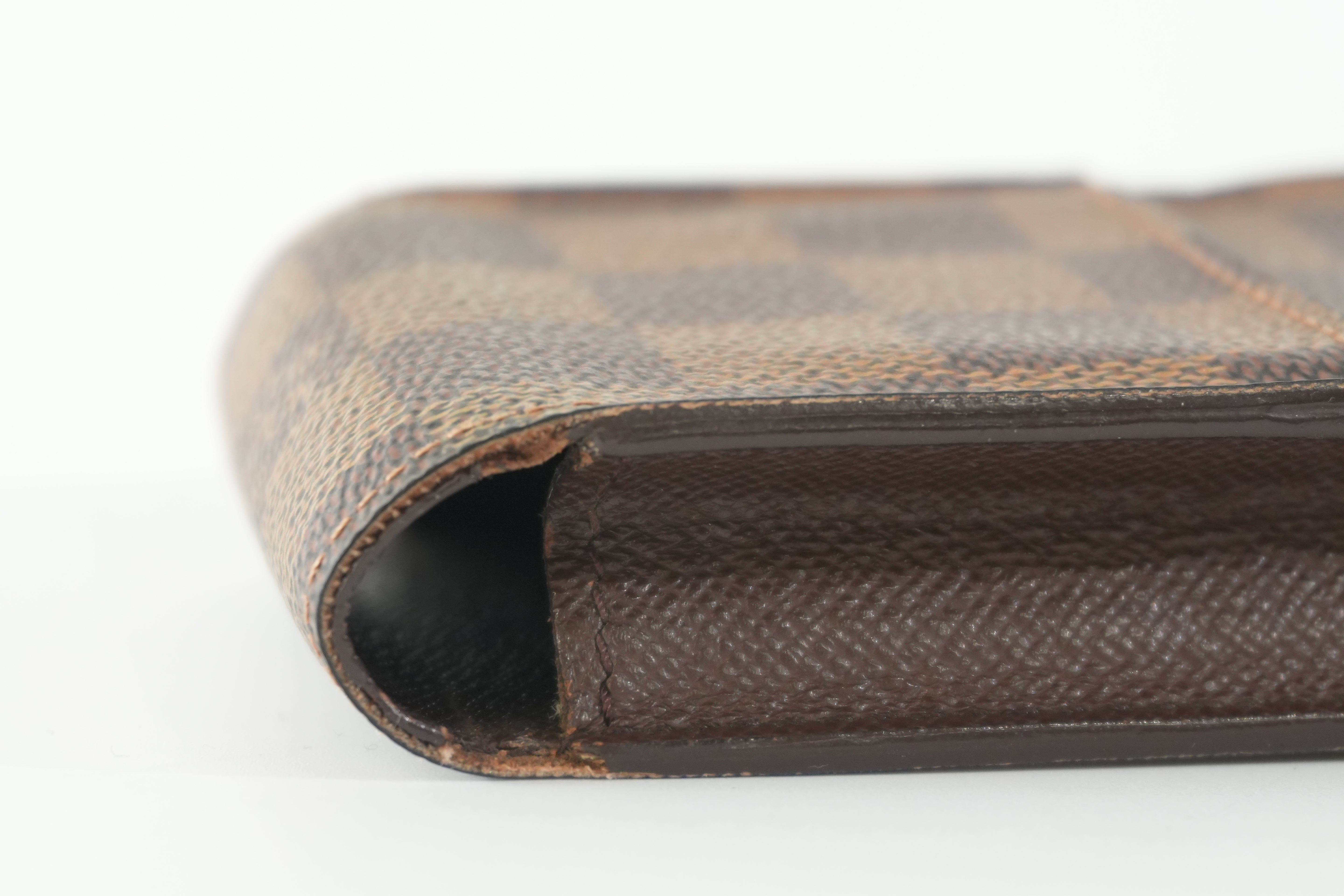 Pre-owned Louis Vuitton Damier Ebene Bundle (Multicles 4 and Cigarette/Lipstick Case)