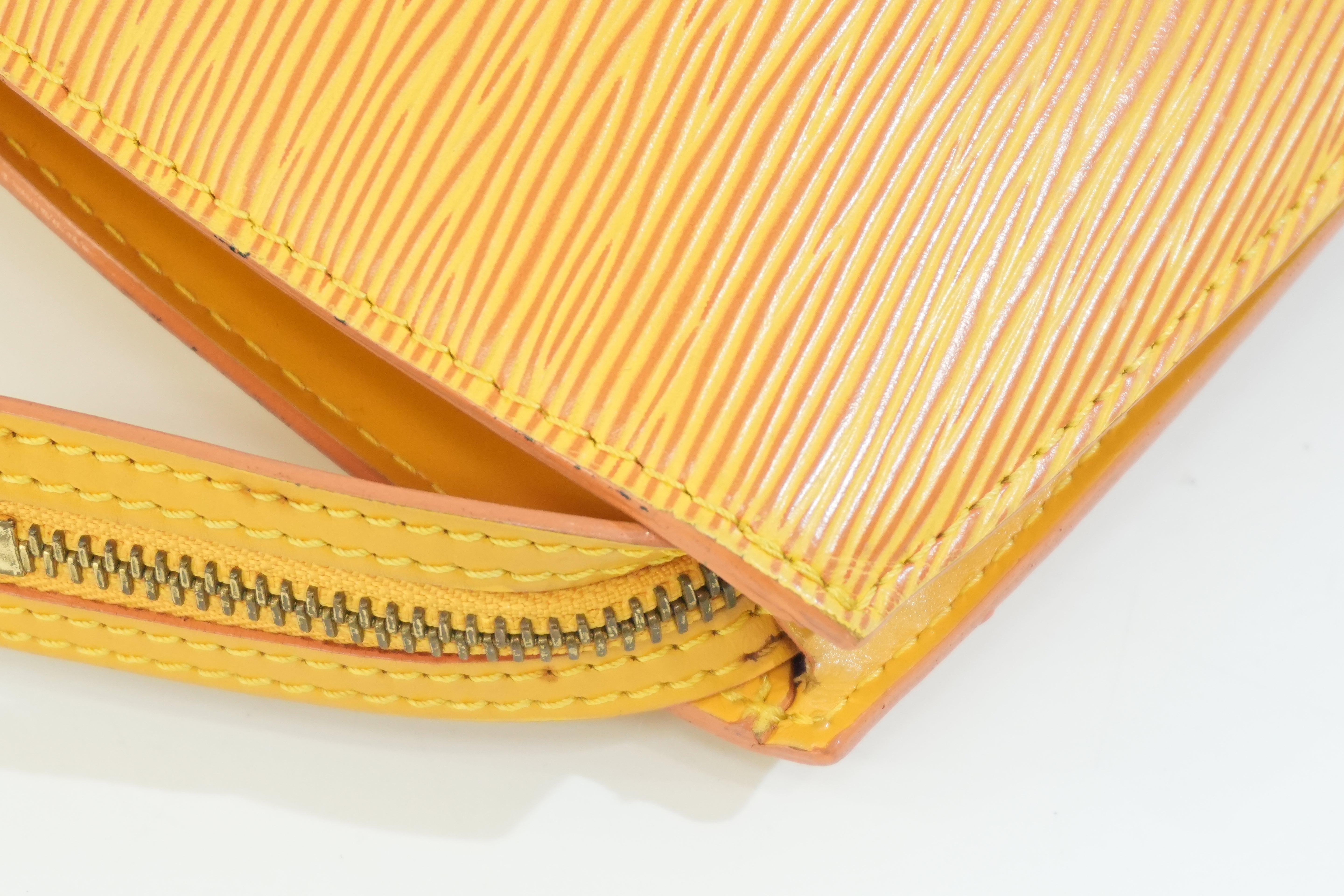 Pre-owned Louis Vuitton Epi Saint Jacque Gm Tote Bag Yellow