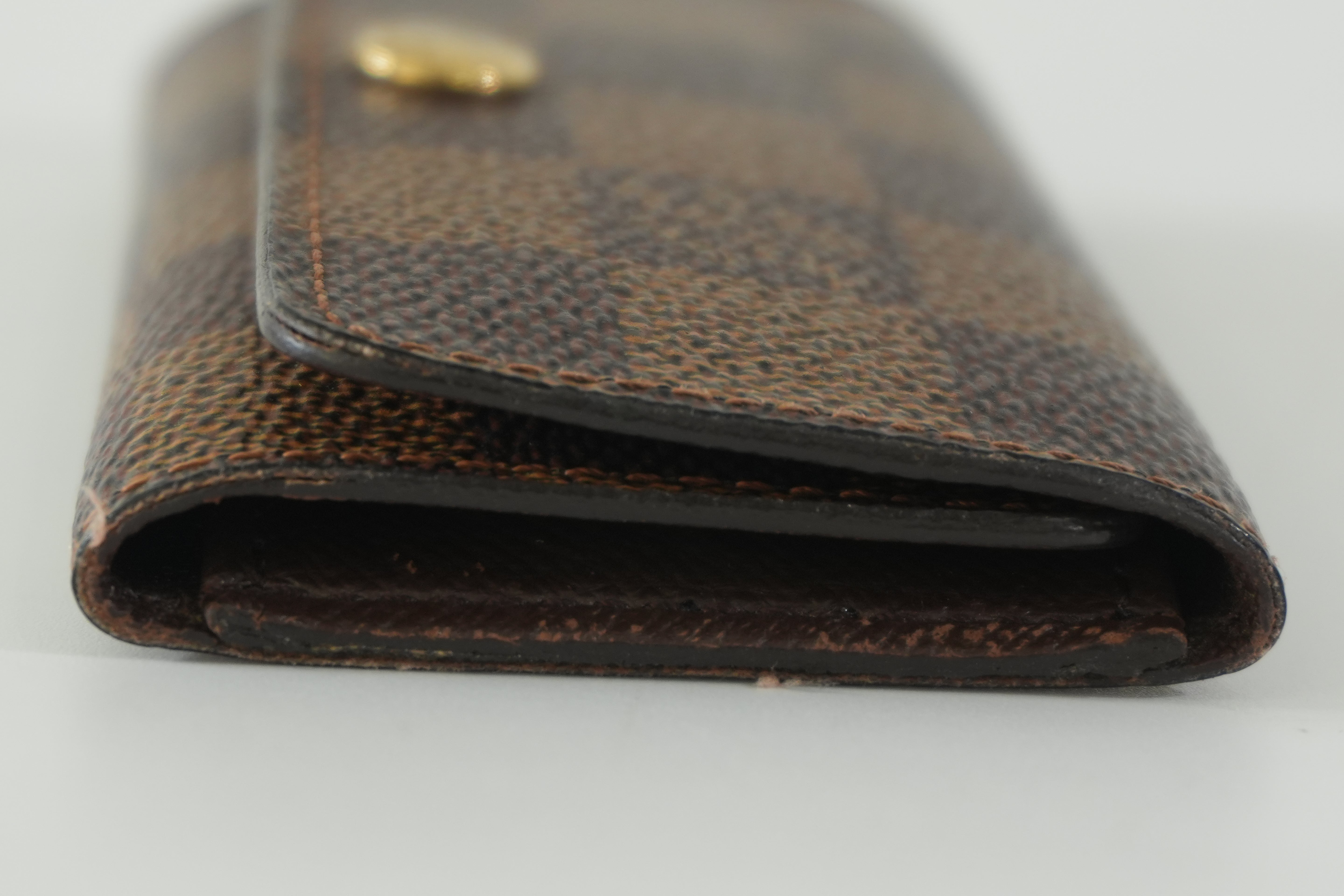 Pre-owned Louis Vuitton Damier Ebene Bundle (Multicles 4 and Cigarette/Lipstick Case)