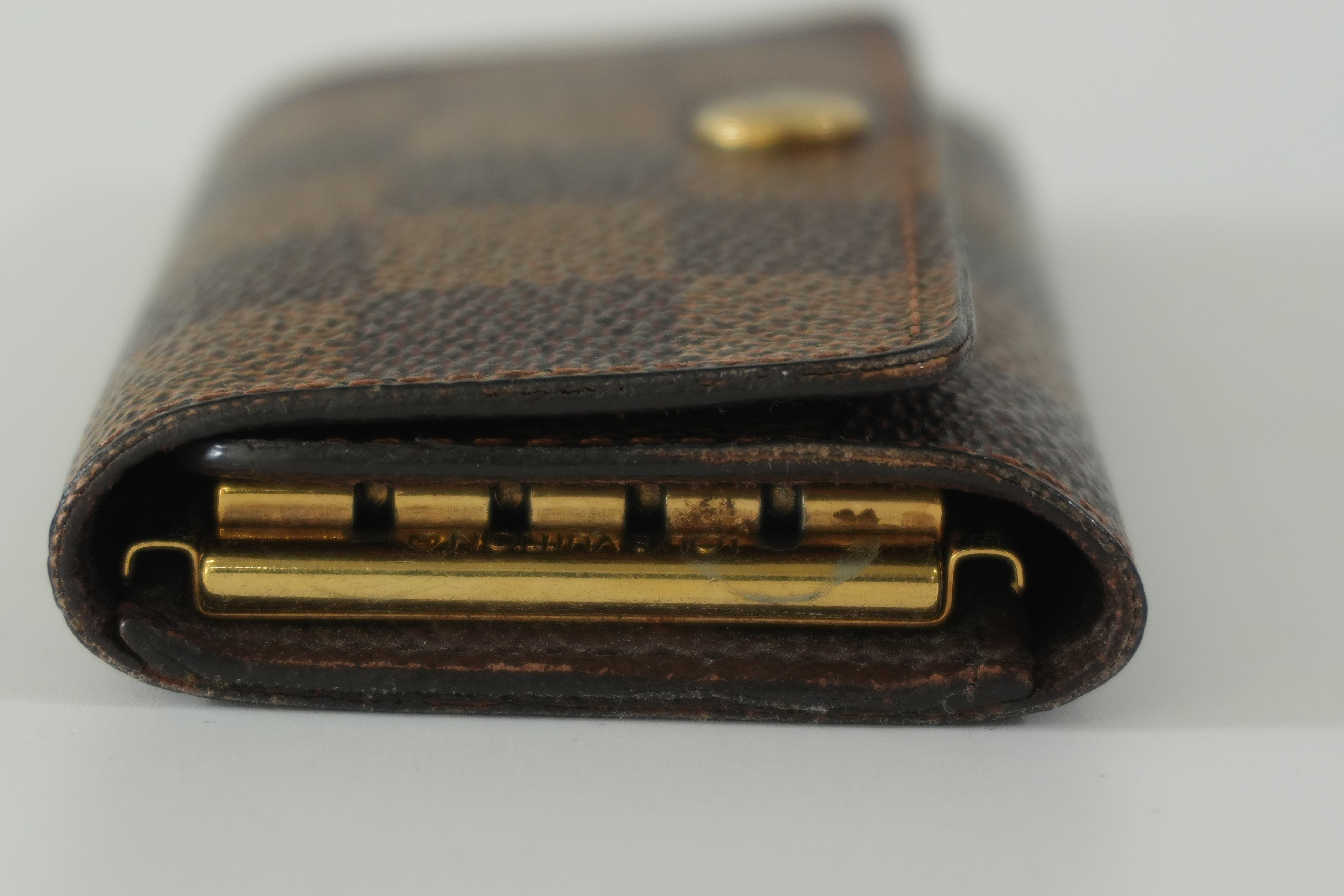 Pre-owned Louis Vuitton Damier Ebene Bundle (Multicles 4 and Cigarette/Lipstick Case)