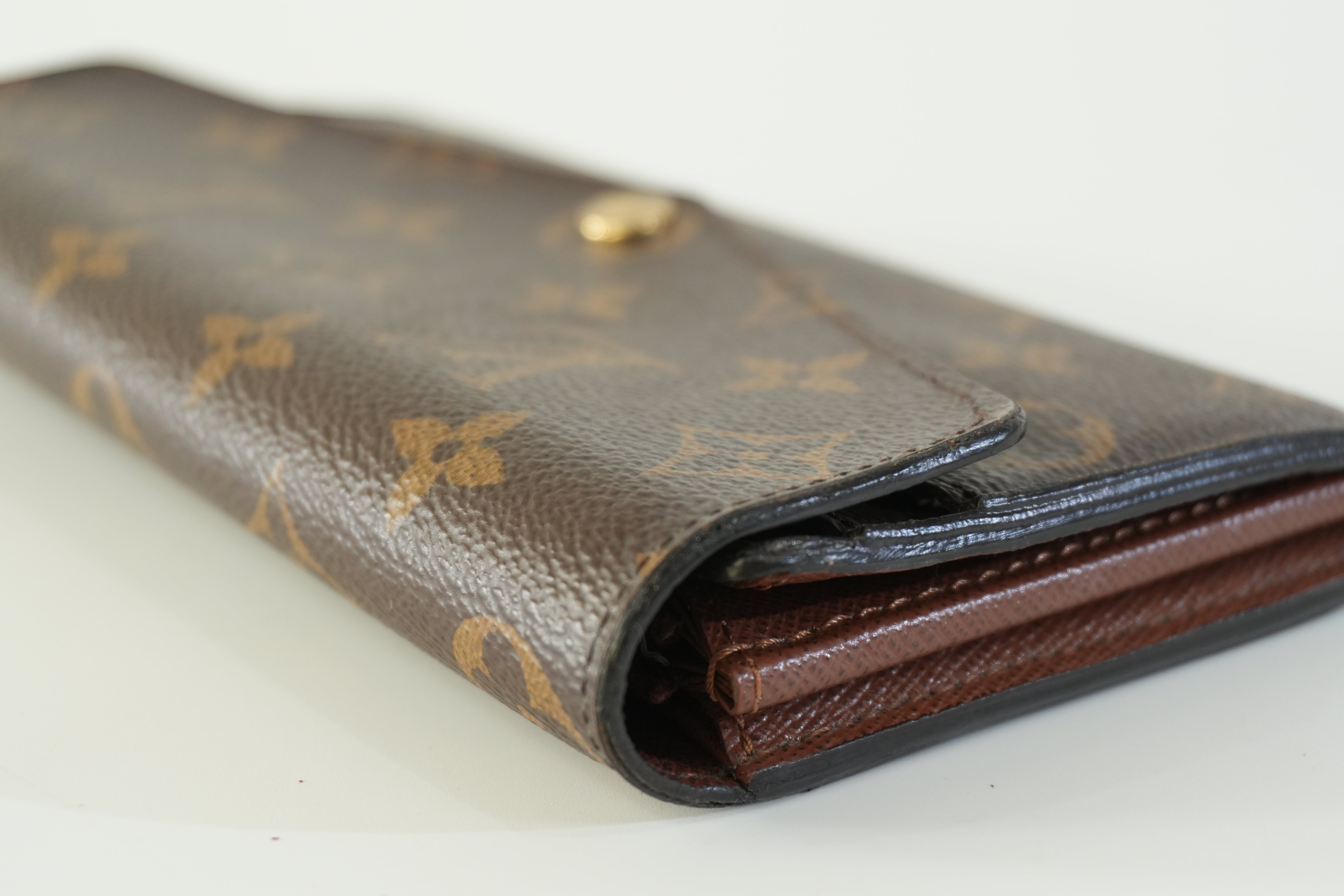 Pre-owned Louis Vuitton Monogram Sarah Wallet