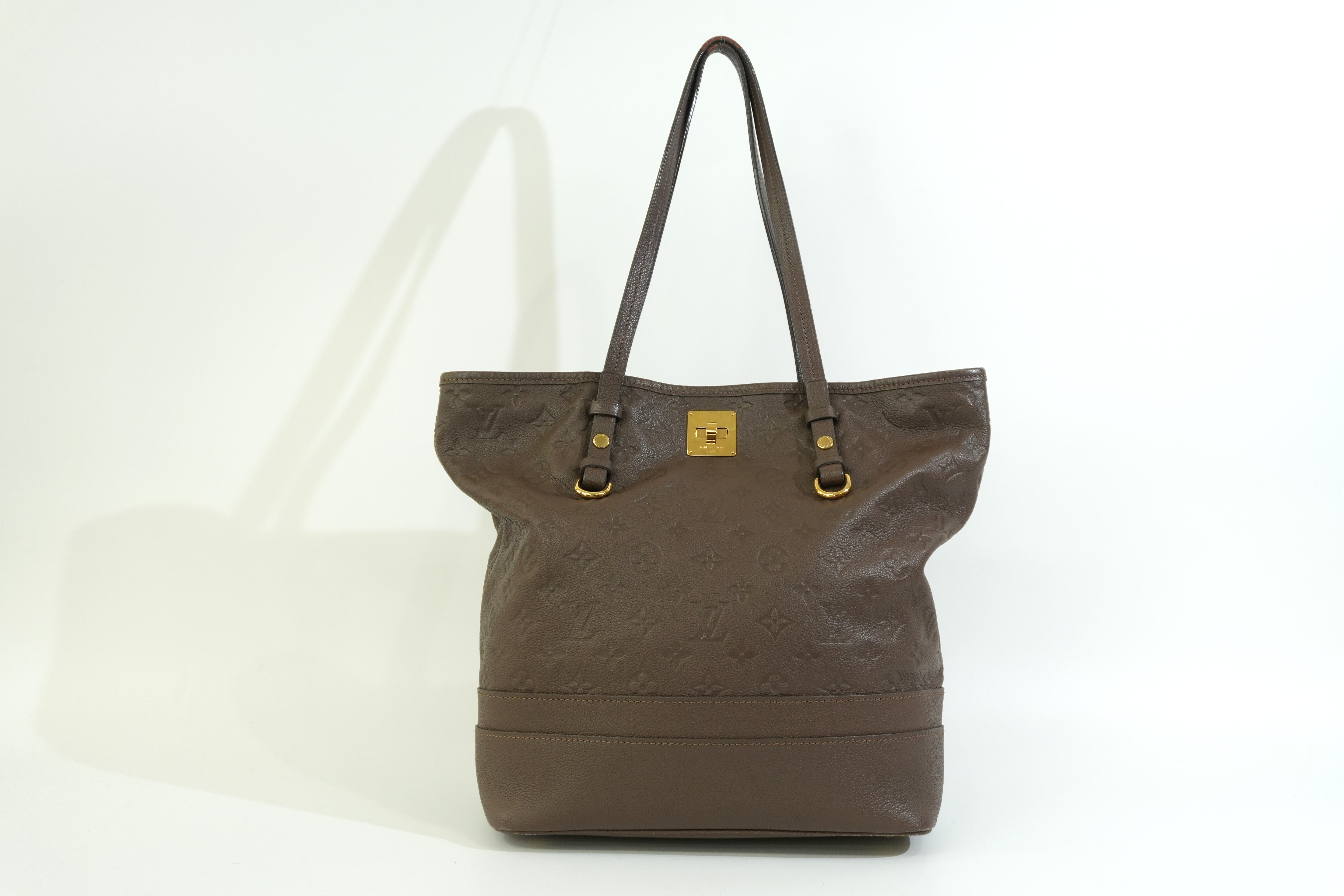 Pre-owned Louis Vuitton Empriente Citadine PM Tote Bag Brown