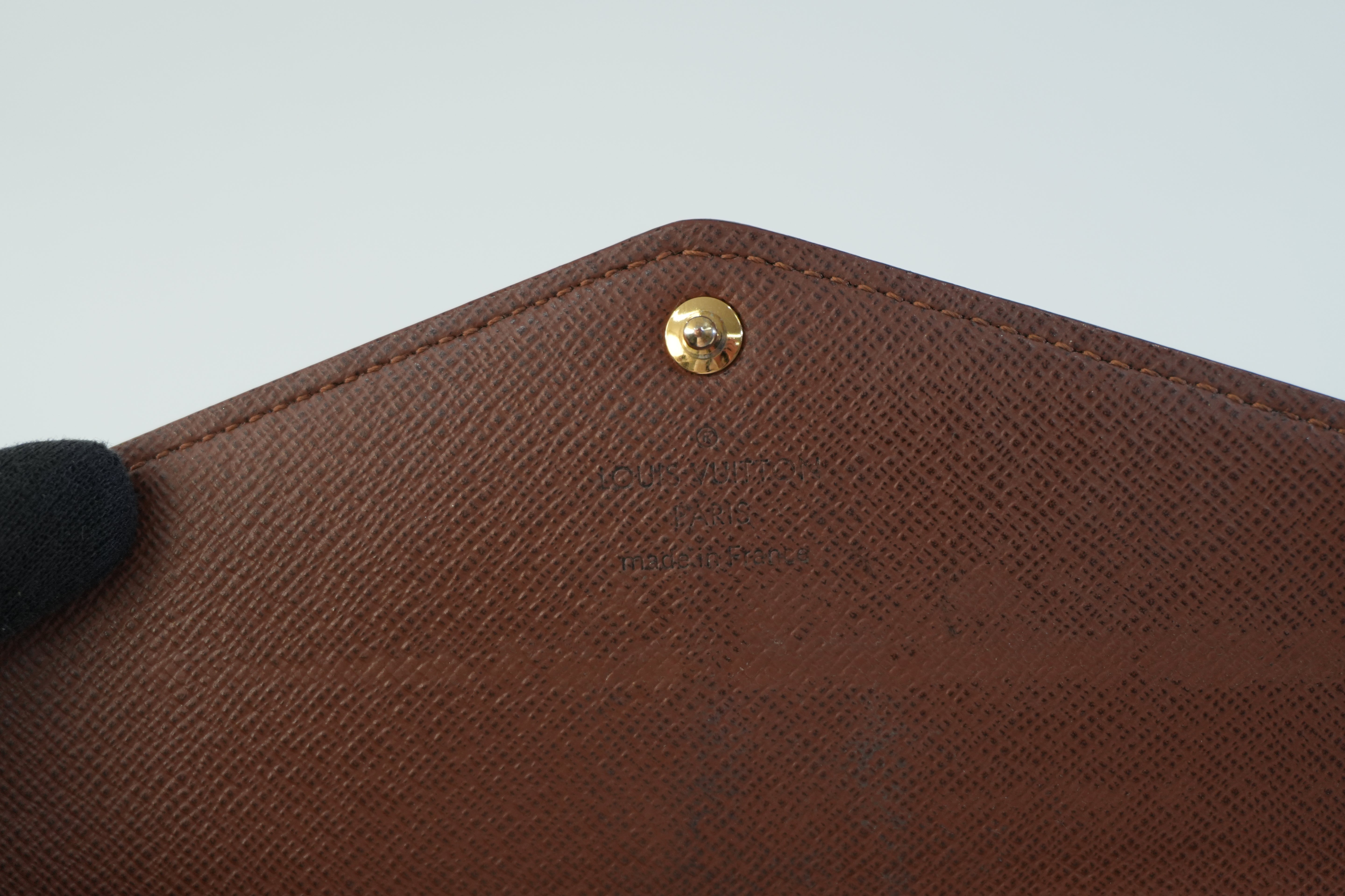 Pre-owned Louis Vuitton Monogram Sarah Wallet