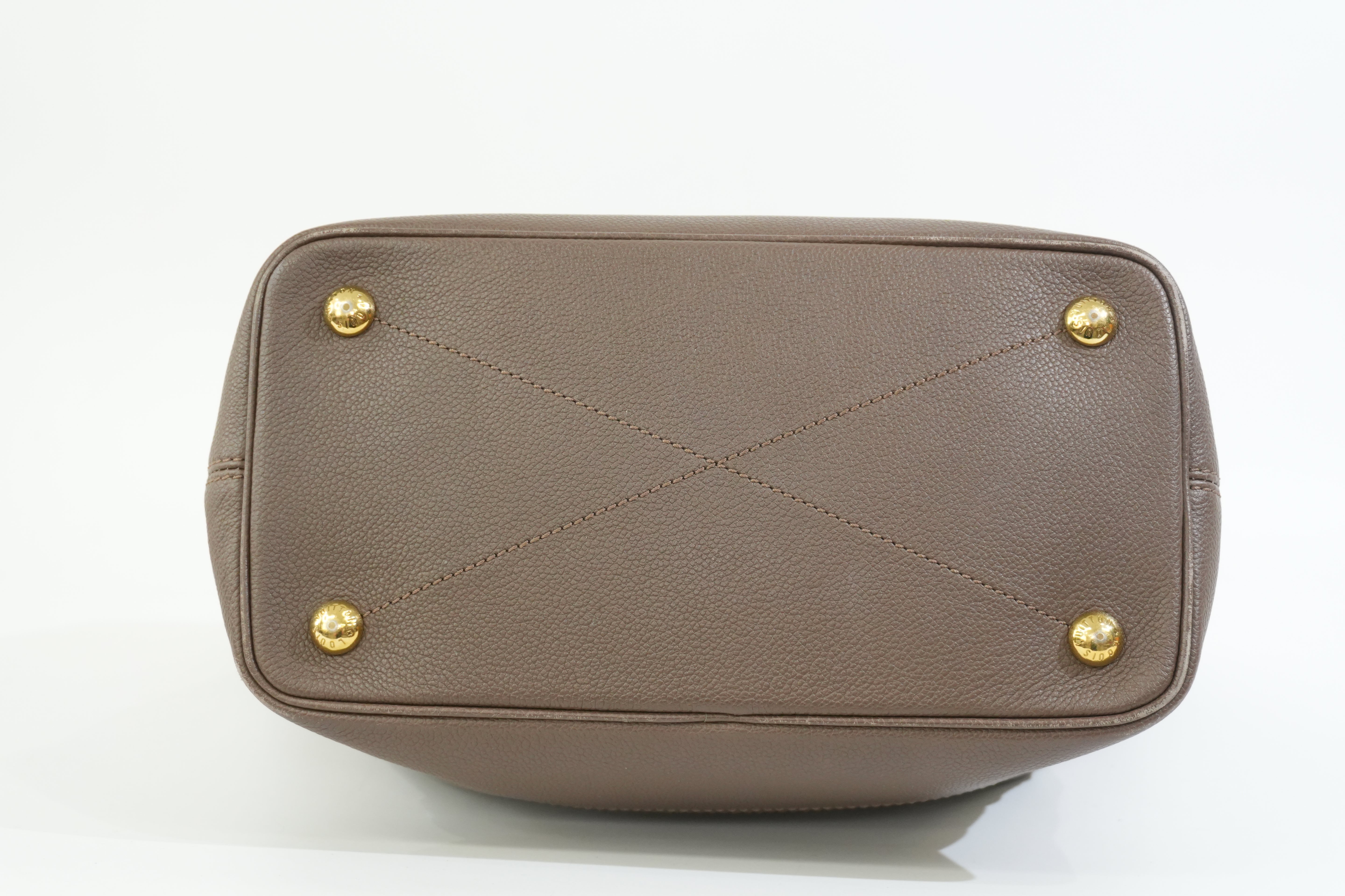Pre-owned Louis Vuitton Empriente Citadine PM Tote Bag Brown