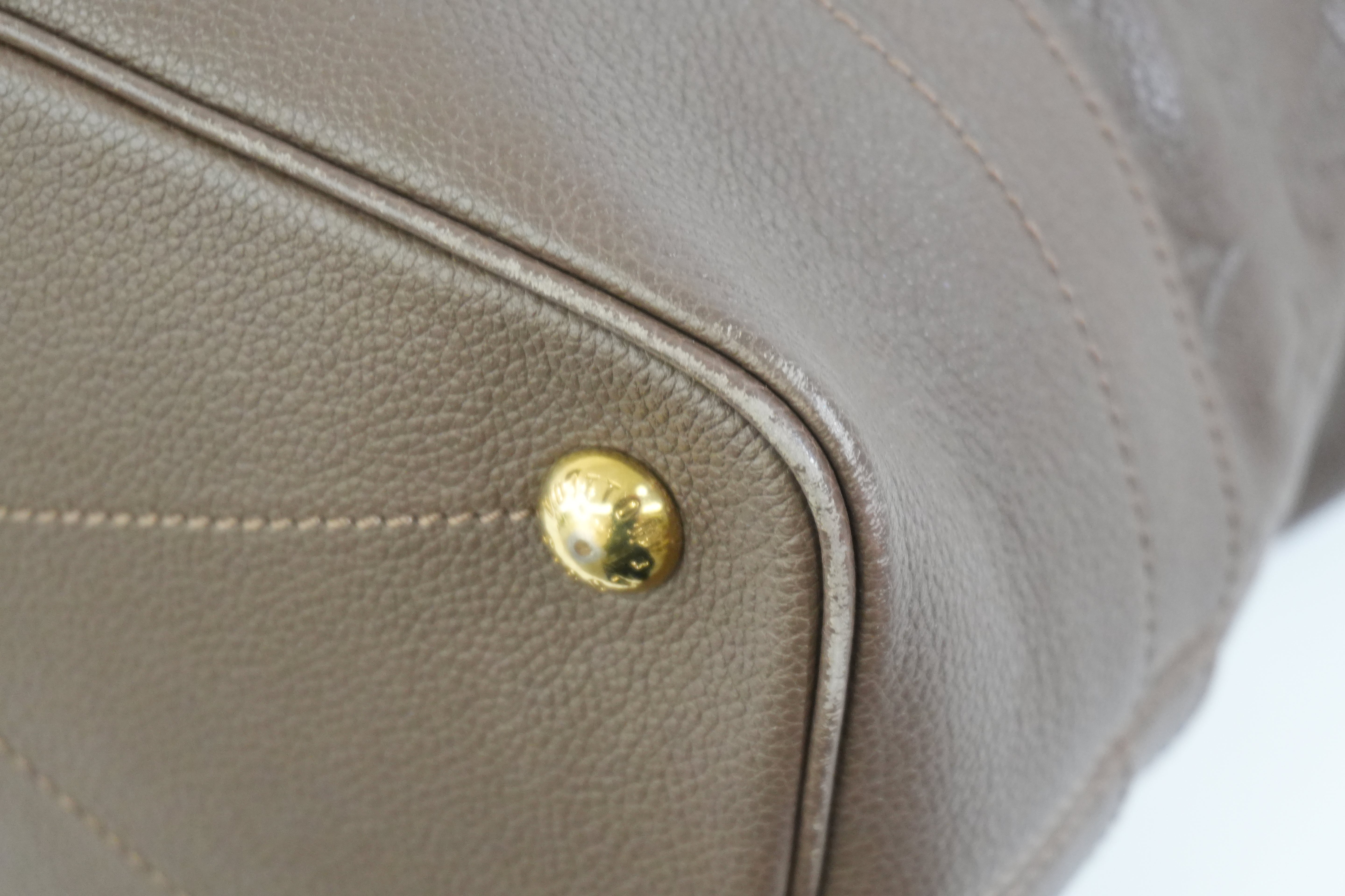 Pre-owned Louis Vuitton Empriente Citadine PM Tote Bag Brown