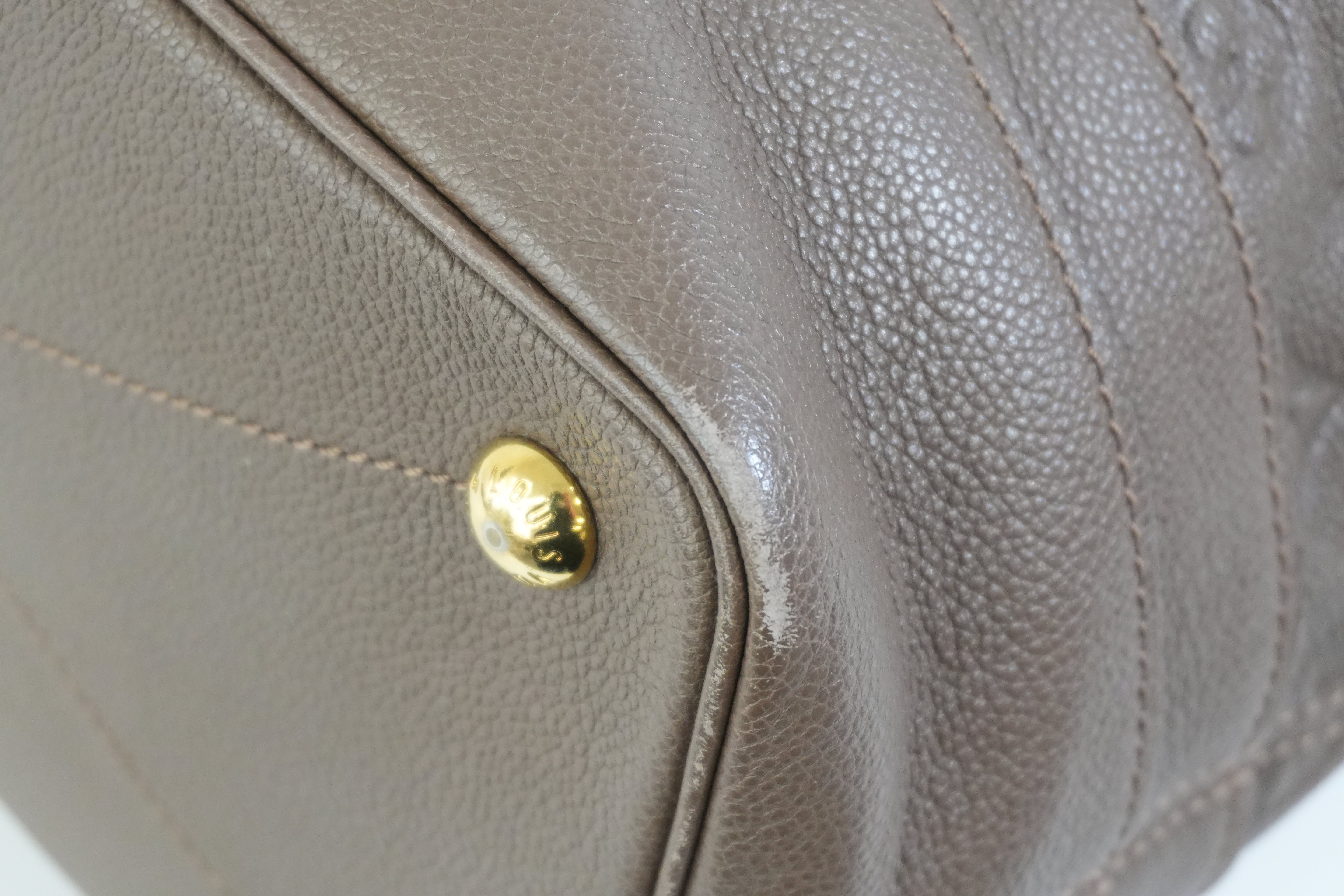 Pre-owned Louis Vuitton Empriente Citadine PM Tote Bag Brown