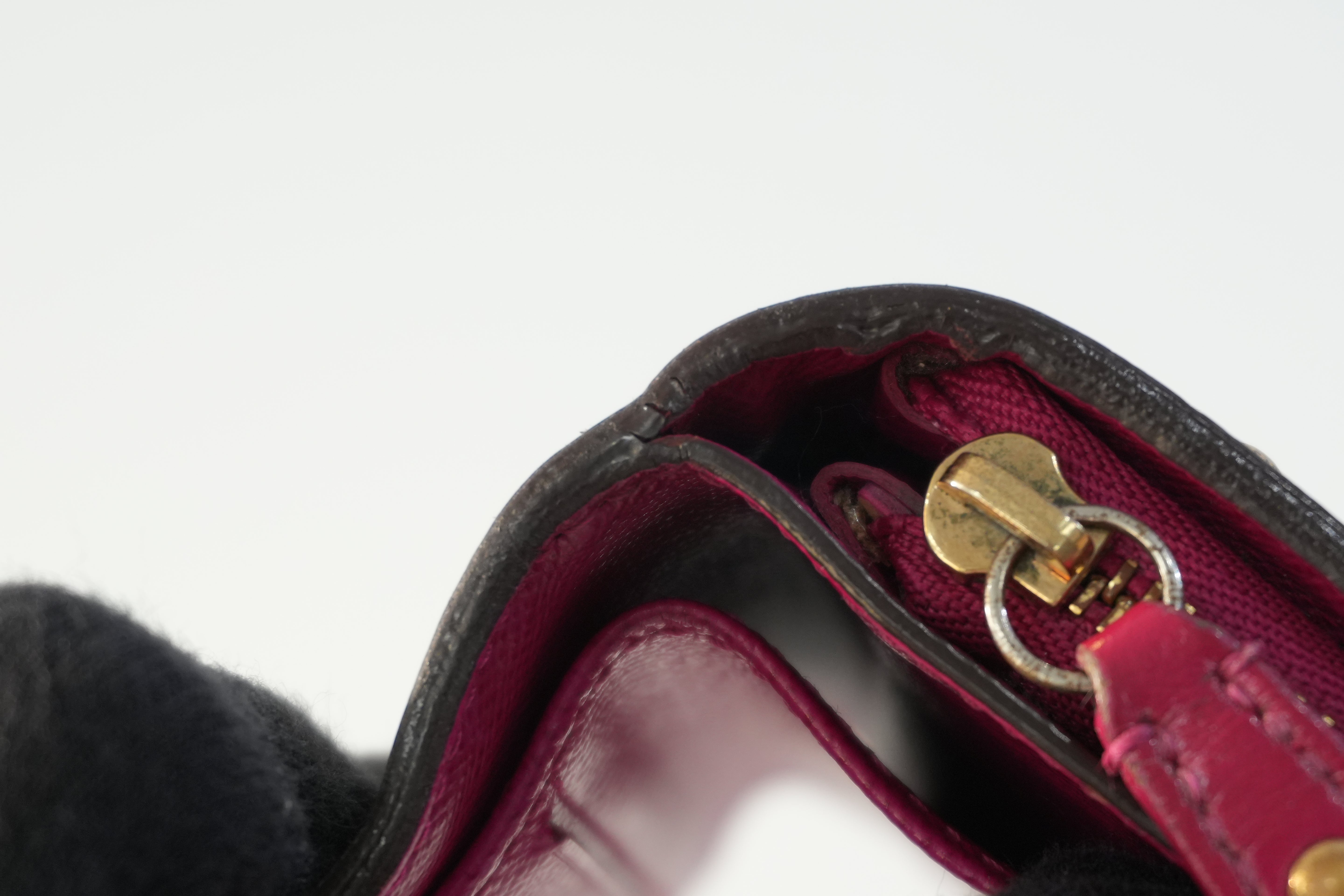 Pre-owned Louis Vuitton Monogram Perforated Compact Wallet