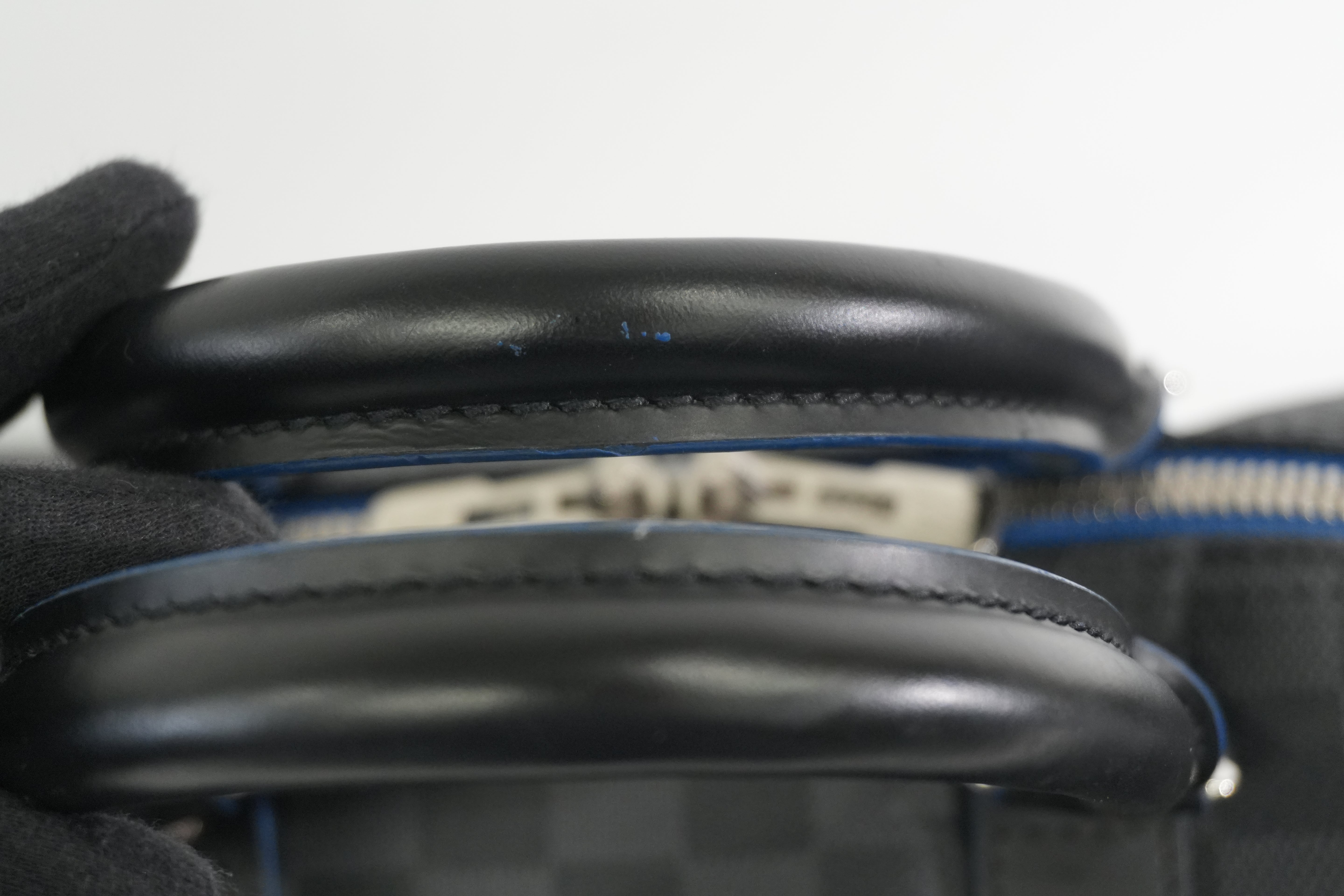 Pre-owned Louis Vuitton Damier Graphite Keepall Bandouliere 45