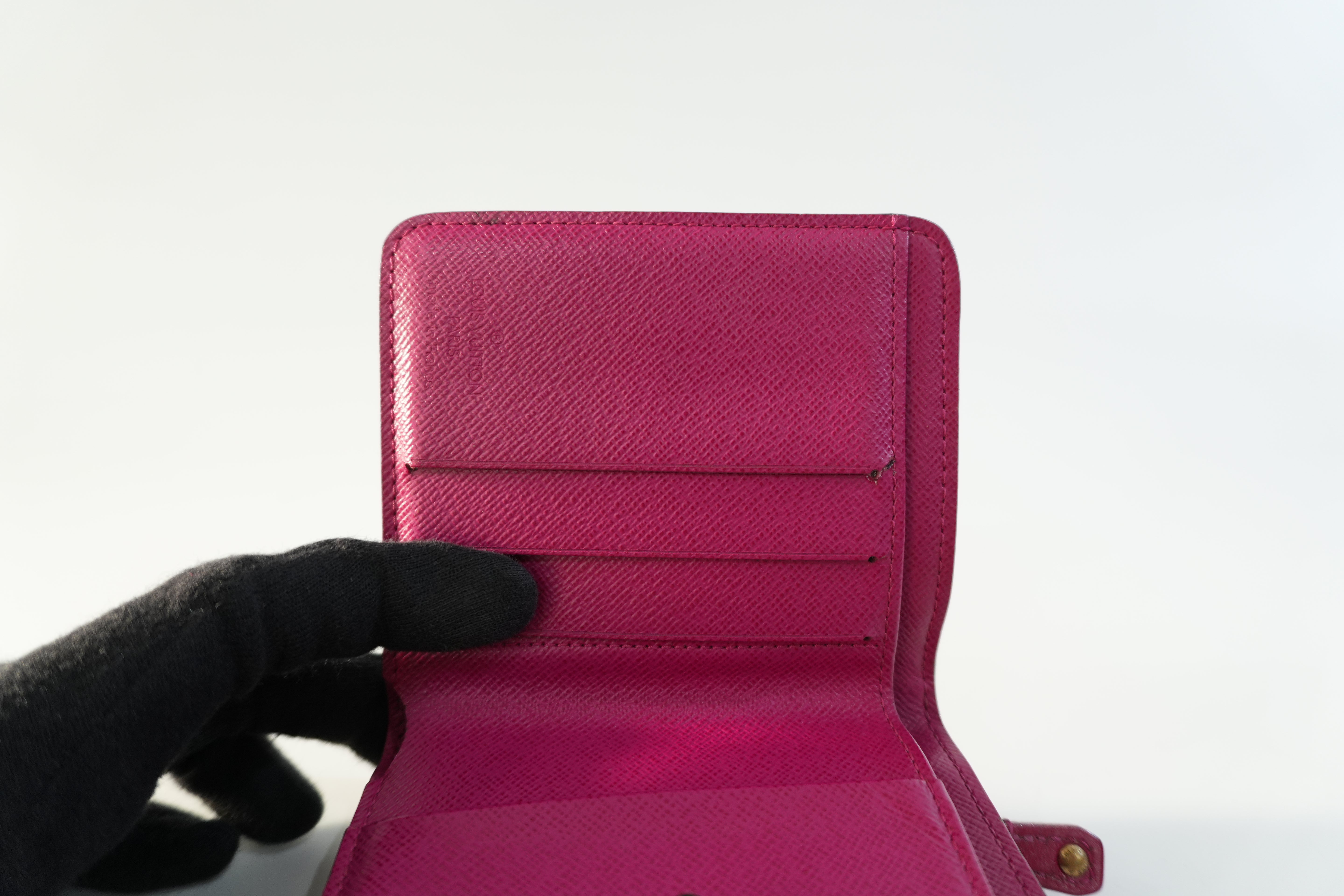 Pre-owned Louis Vuitton Monogram Perforated Compact Wallet