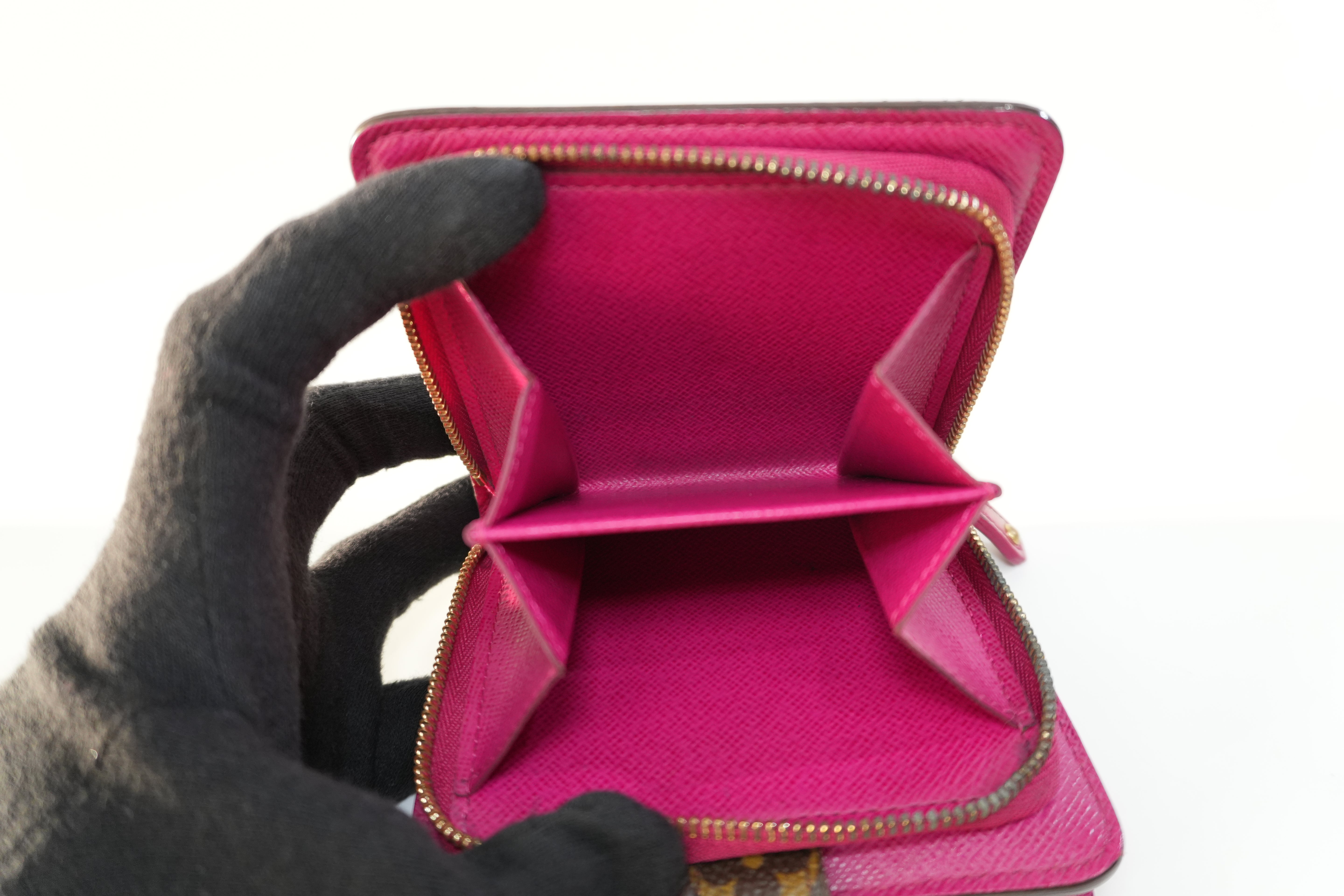 Pre-owned Louis Vuitton Monogram Perforated Compact Wallet