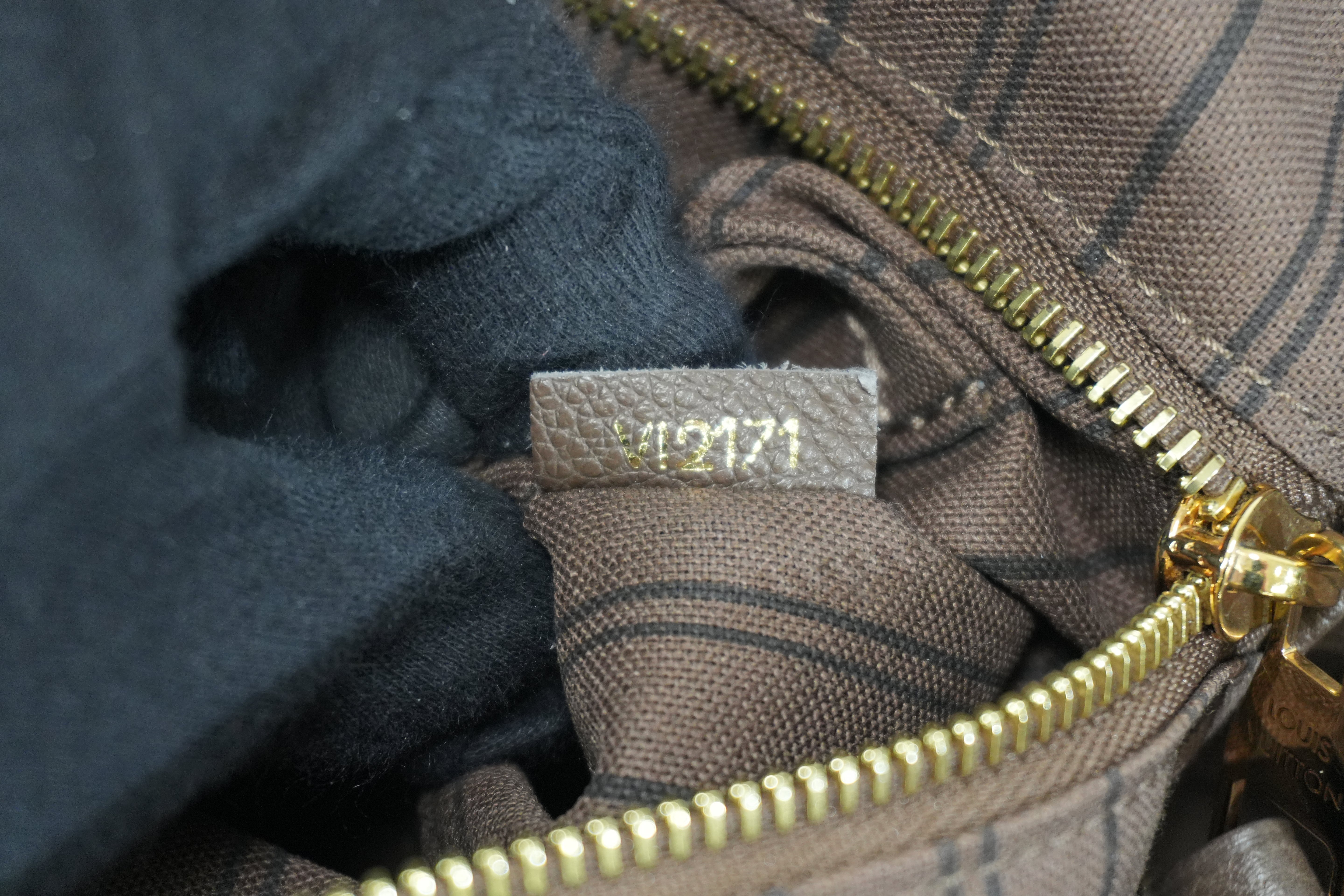 Pre-owned Louis Vuitton Empriente Citadine PM Tote Bag Brown