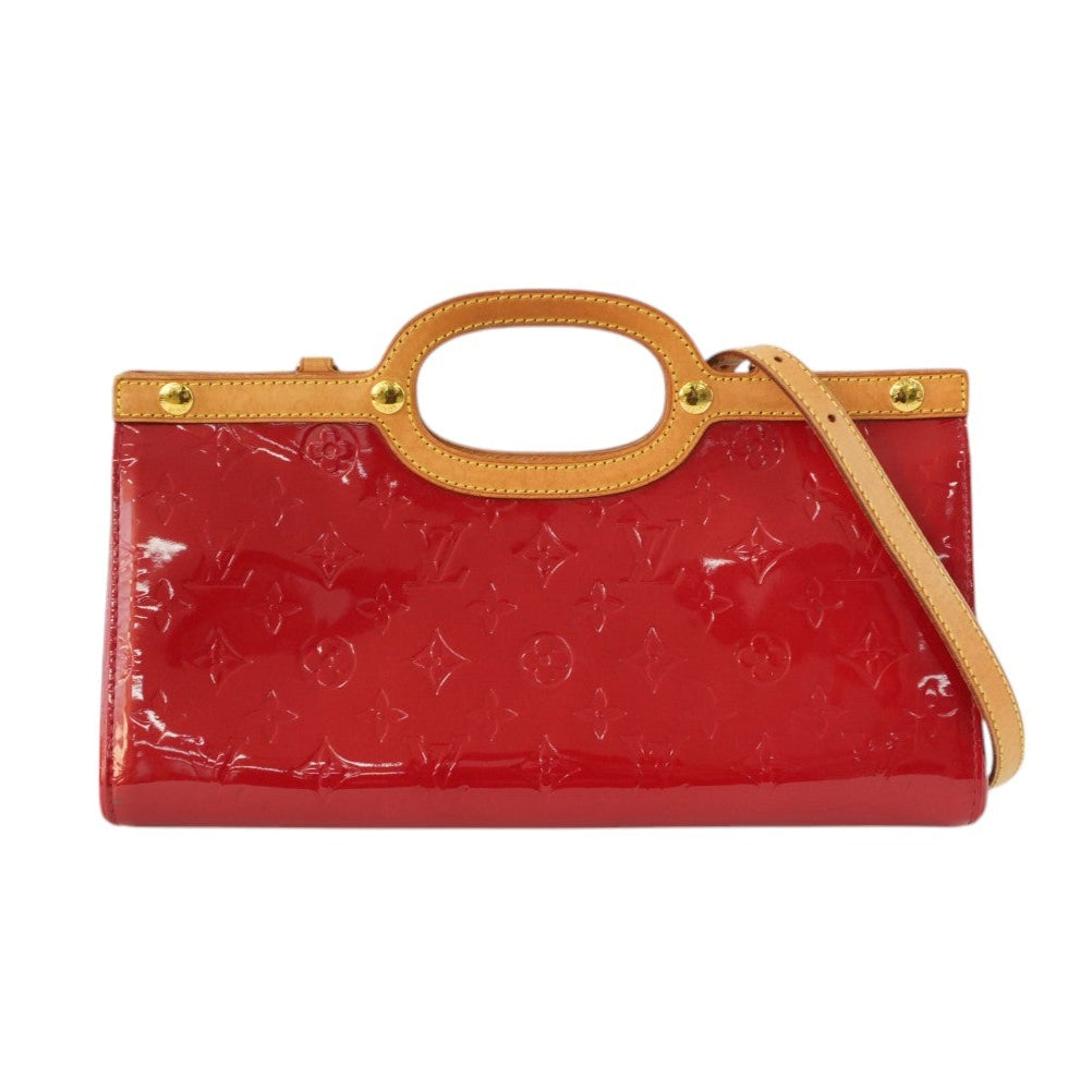 Louis Vuitton Vernis Roxbury Drive Red Used