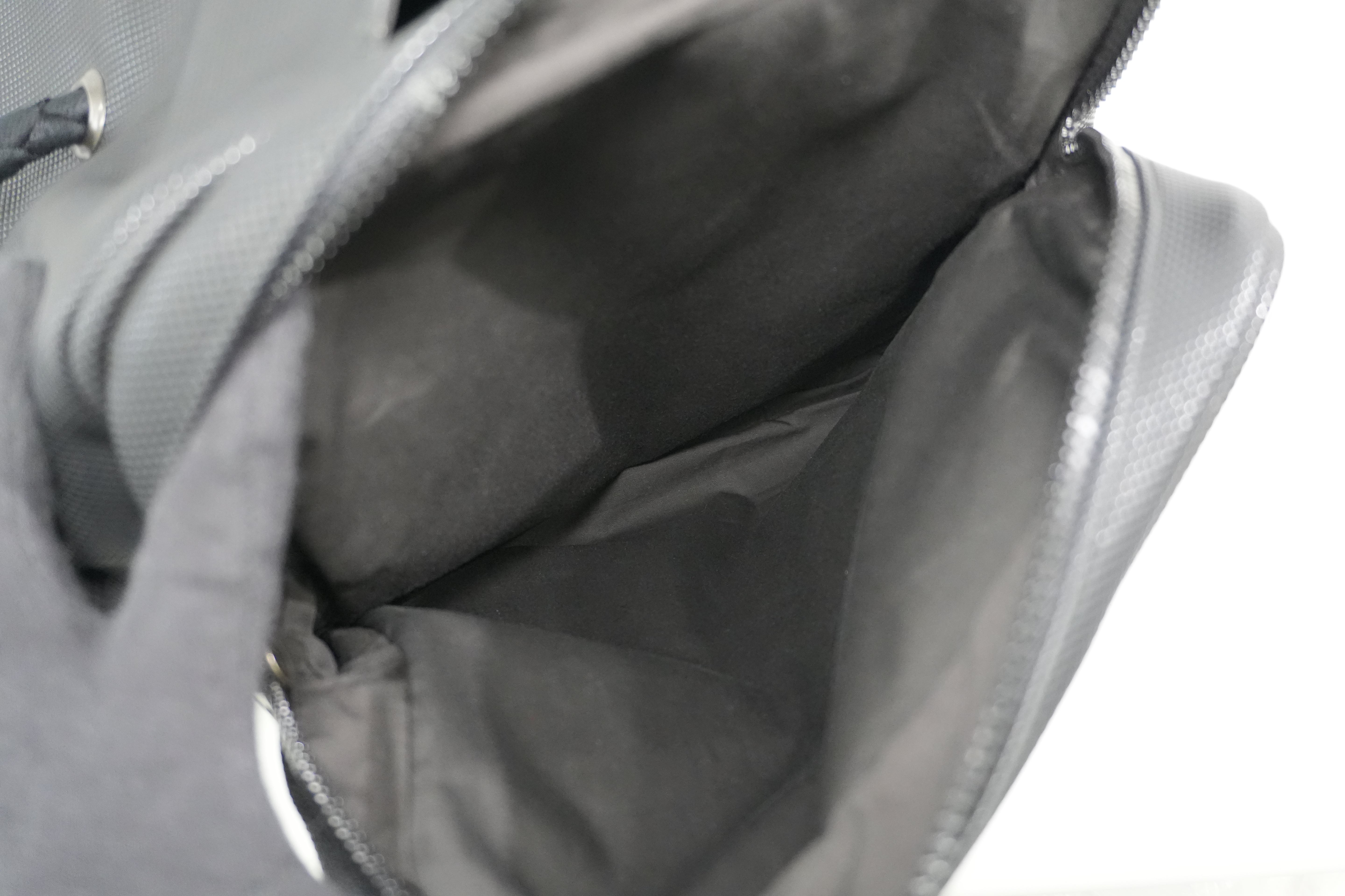 Pre-owned Bottega Duffle Travel Bag Black