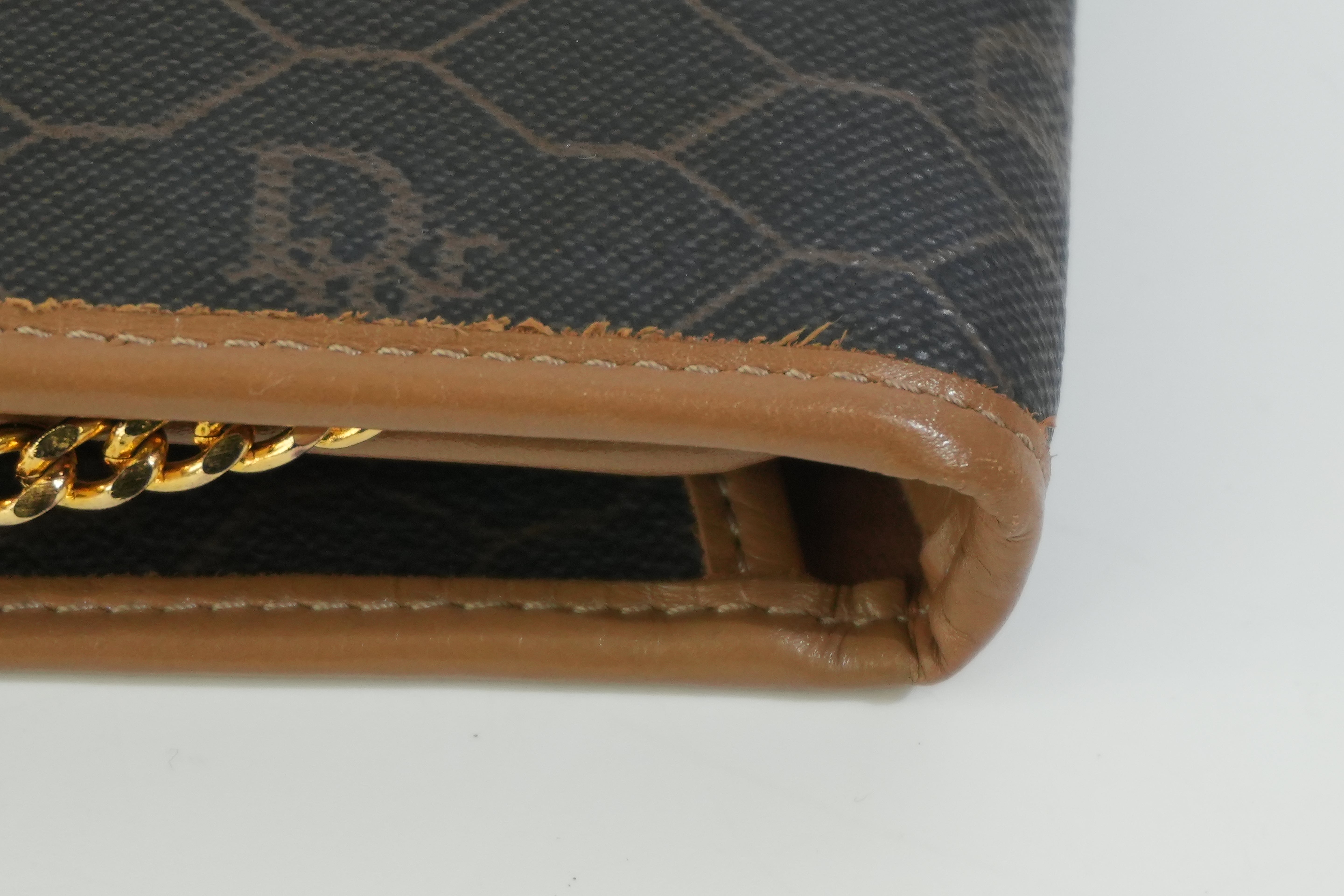 Pre-owned Dior Honeycomb Crossbody Bag Brown